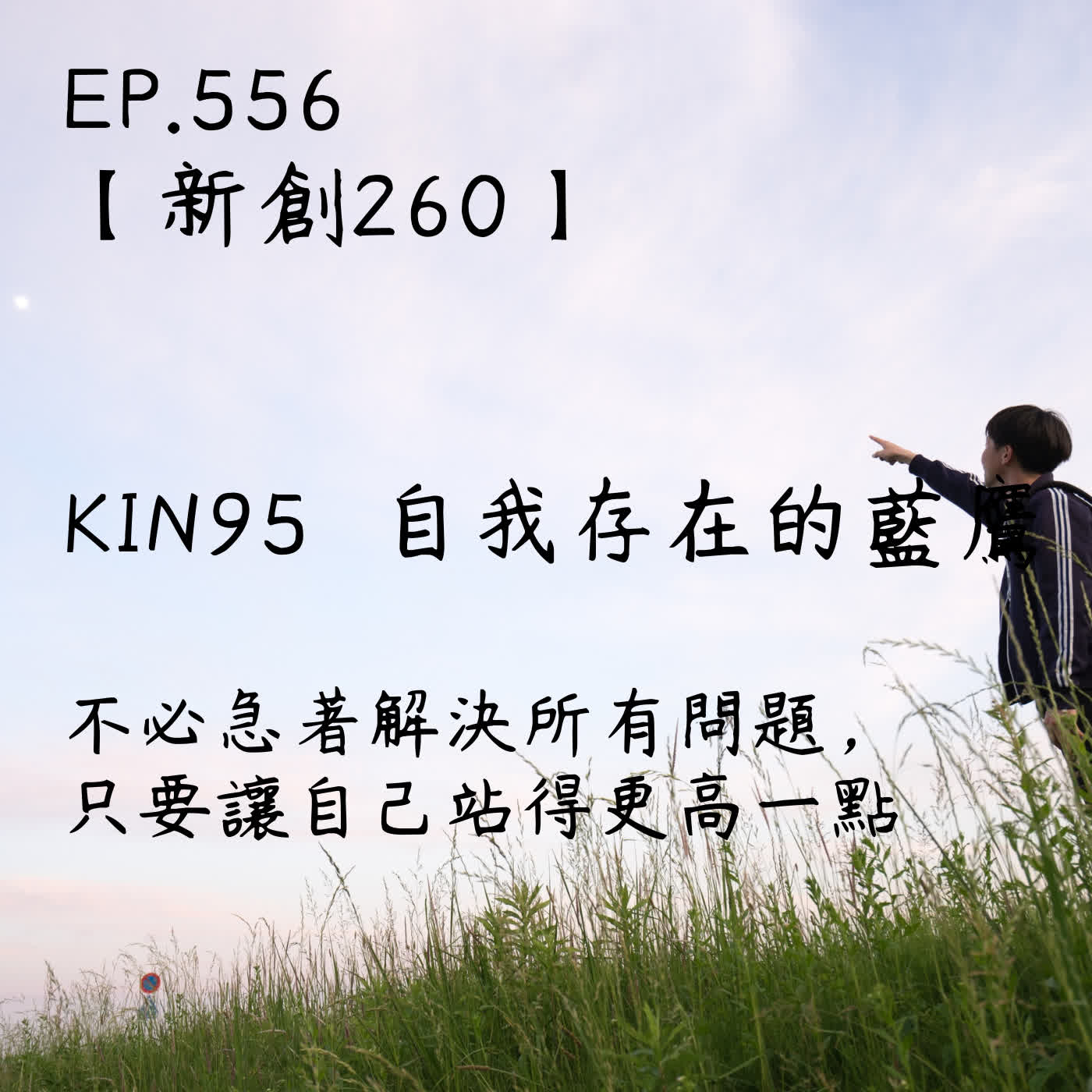 馬雅星球之旅｜EP556－【新創260】-KIN95自我存在的藍鷹-不必急著解決所有問題，只要讓自己站得更高一點。