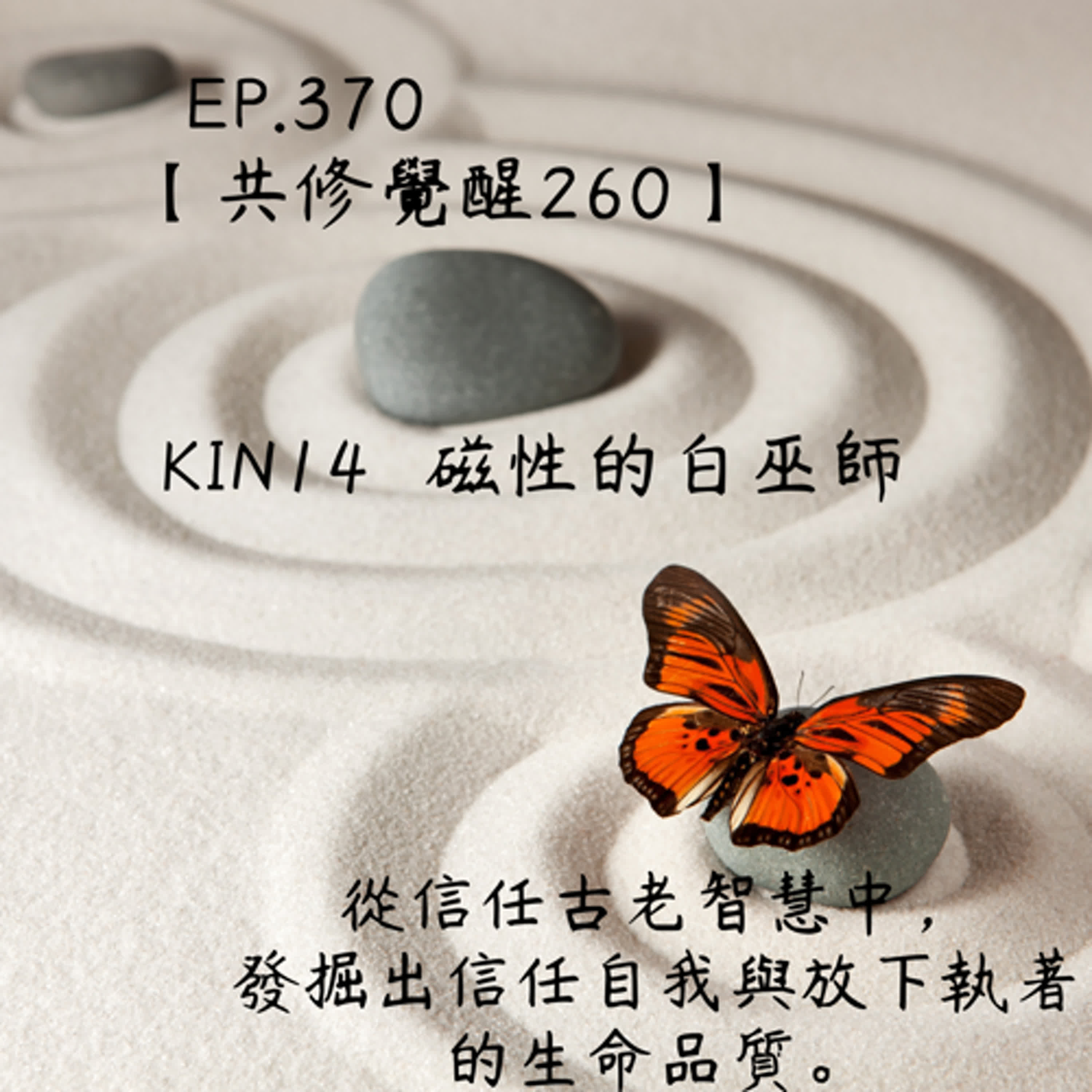 馬雅星球之旅｜EP370－【共修覺醒260】-KIN14磁性的白巫師-從信任古老智慧中，發掘出信任自我與放下執著的生命品質。 episode artwork
