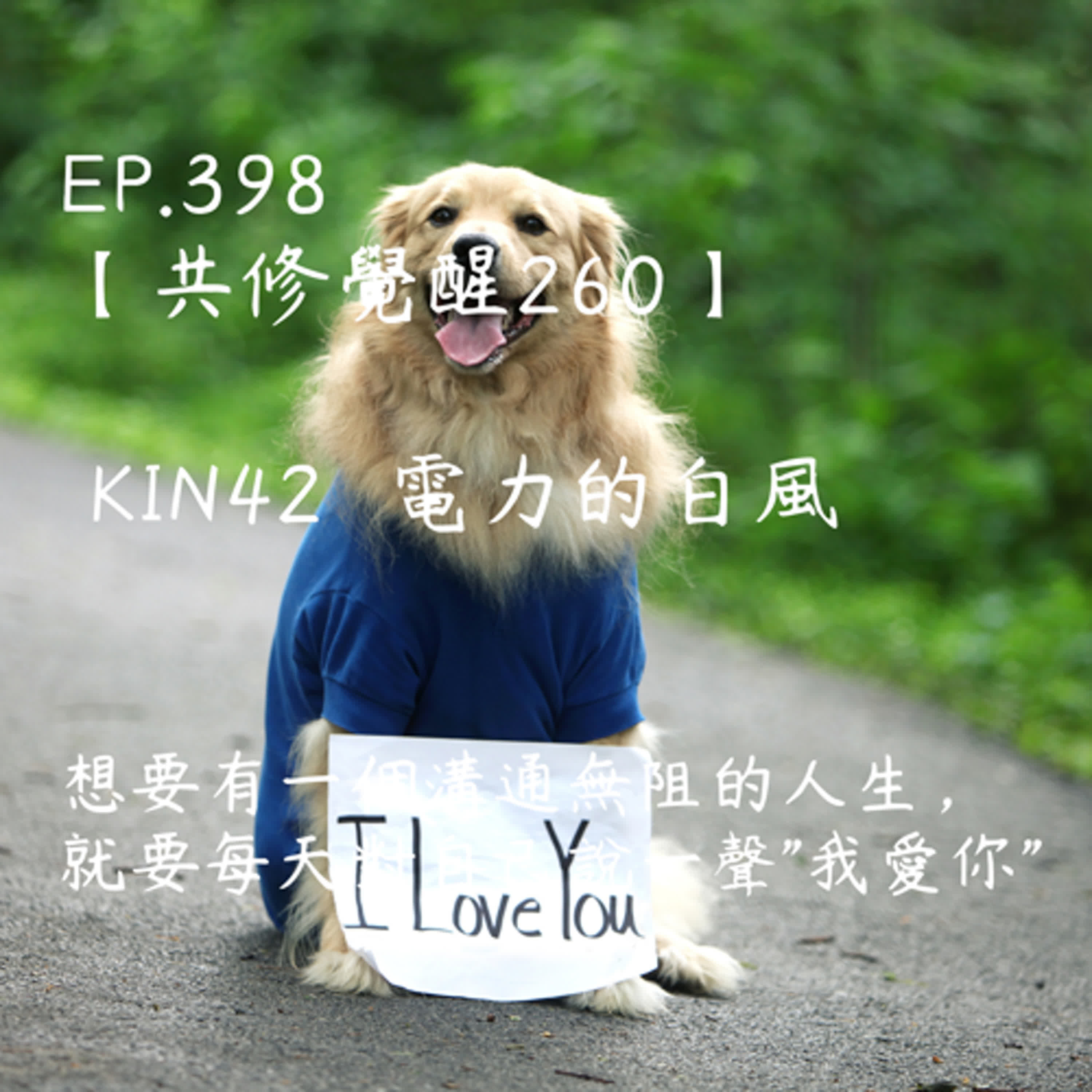 馬雅星球之旅｜EP398－【共修覺醒260】-KIN42電力的白風-想要有一個溝通無阻的人生，就要每天對自己說一聲"我愛你" episode artwork