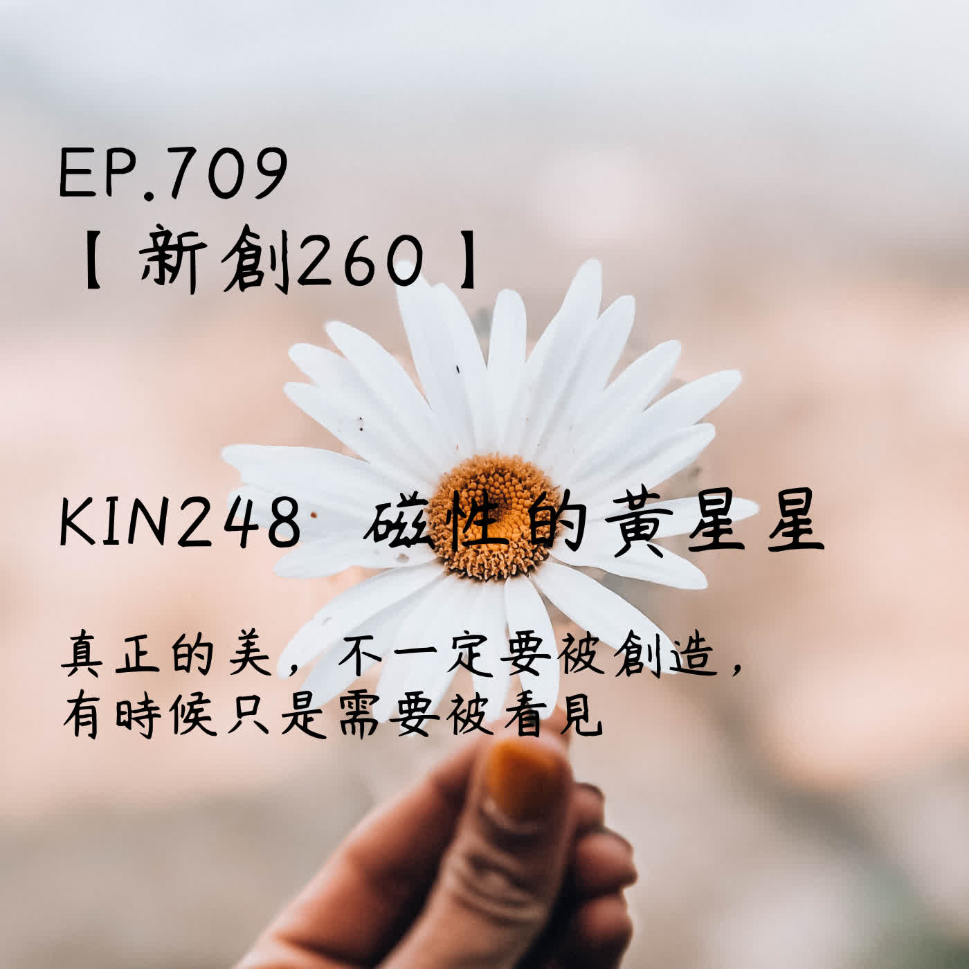 馬雅星球之旅｜EP709－【新創260】-KIN248磁性的黃星星-真正的美，不一定要被創造，有時候只是需要被看見。 episode artwork