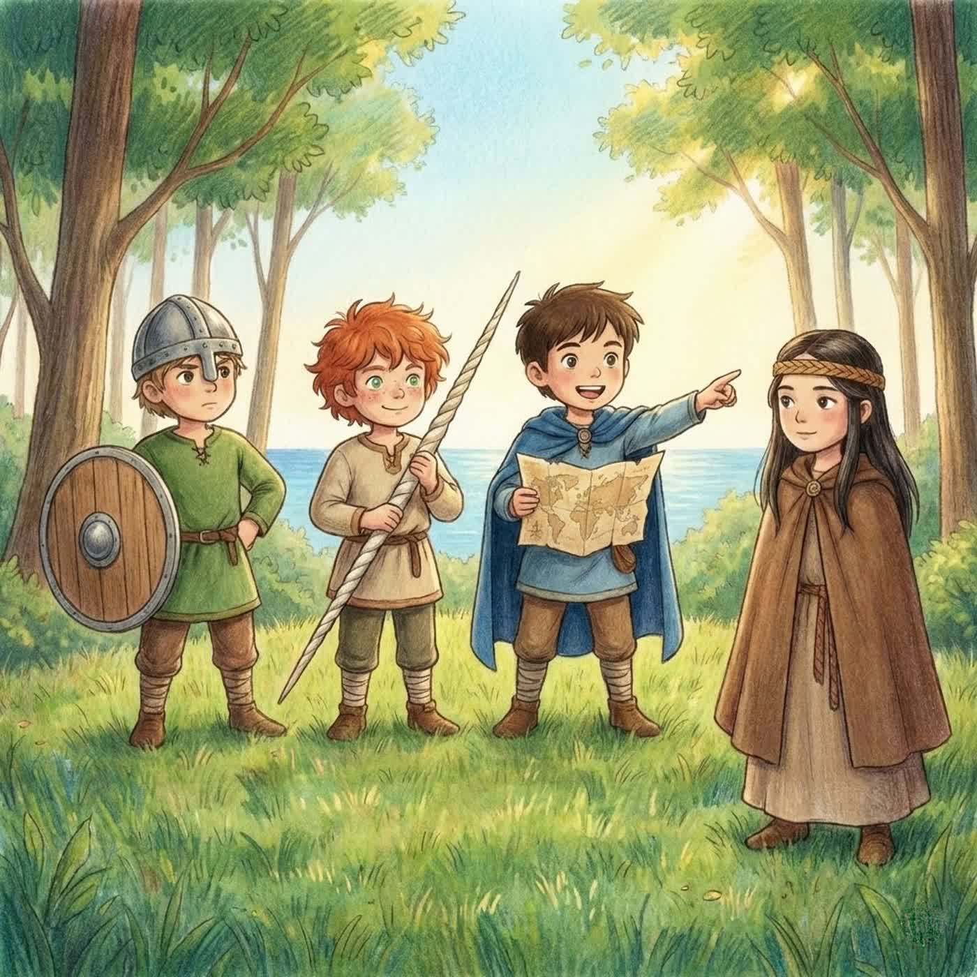 EP.01 與 4 個 W 偵探一起去探險