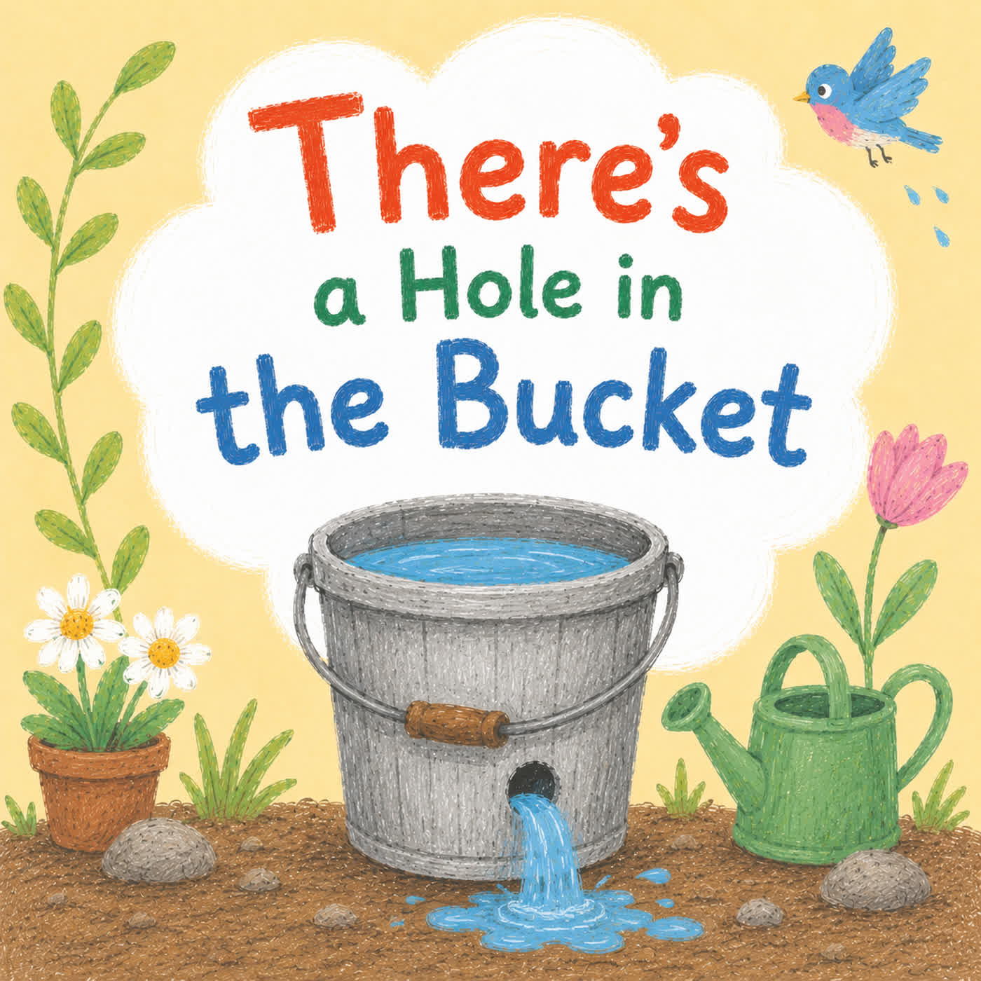Ep2｜Silly Song #2 水桶破了一個洞？還是腦袋有洞？There's A Hole in the Bucket