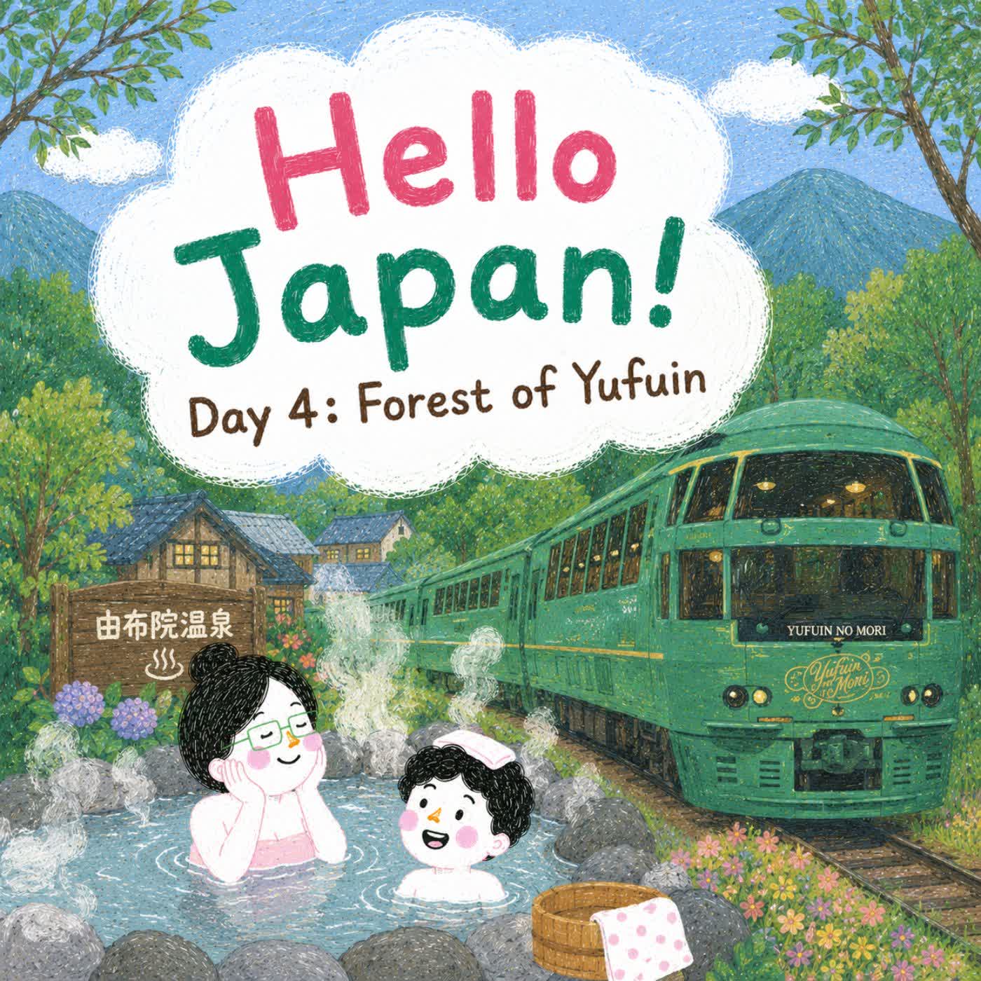 Ep182｜日本旅遊聲音日記 Hello Japan! Day 4: 由布院之森 Forest of Yufuin (feat. Eno/Elu)