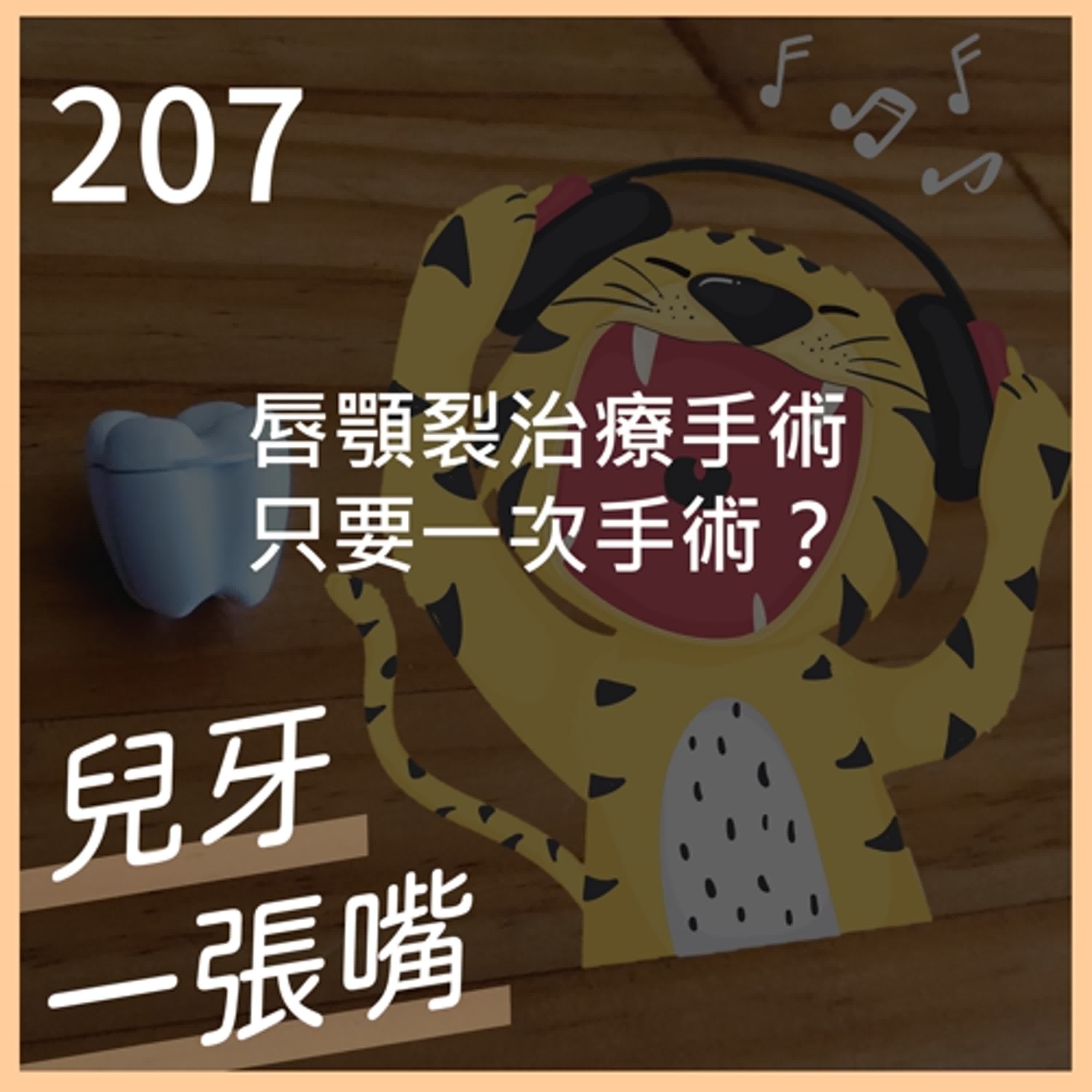 207 - 現在的唇顎裂手術超乎我想像 - 陳容維醫師演講