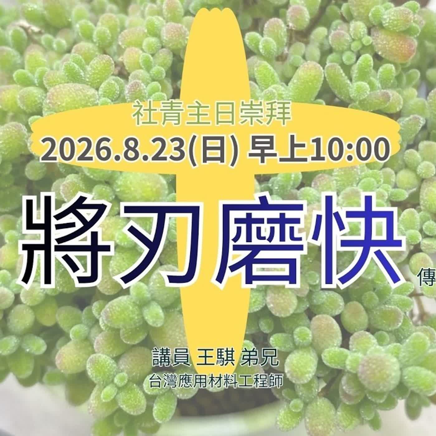 20260823—王騏弟兄--將刃磨快 episode artwork