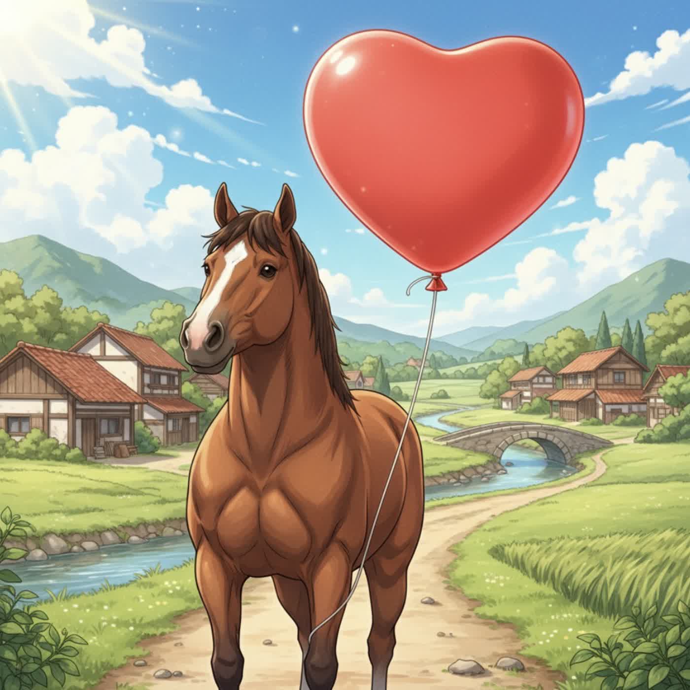 《啊呦叔叔說故事》EP272 谷沐馬和愛心氣球｜繪本故事