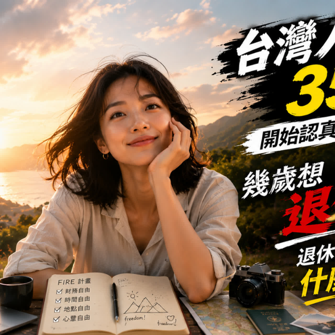 【低調的財富自由】#3. 即將35歲的我，開始認真規劃：到底幾歲想退休？退休後想過什麼人生？ episode artwork