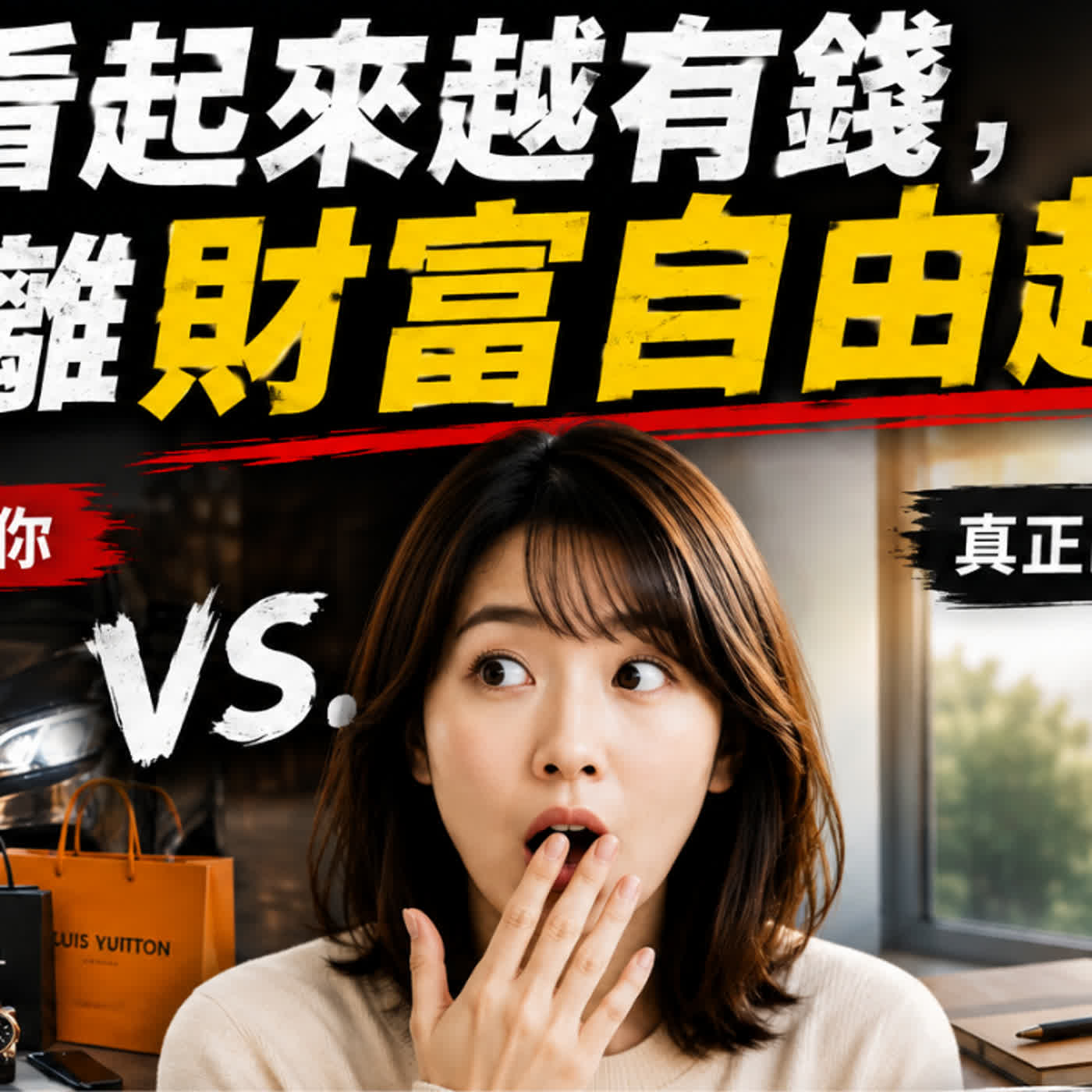 【低調的財富自由】#5. 看起來越有錢，離財富自由越遠 episode artwork
