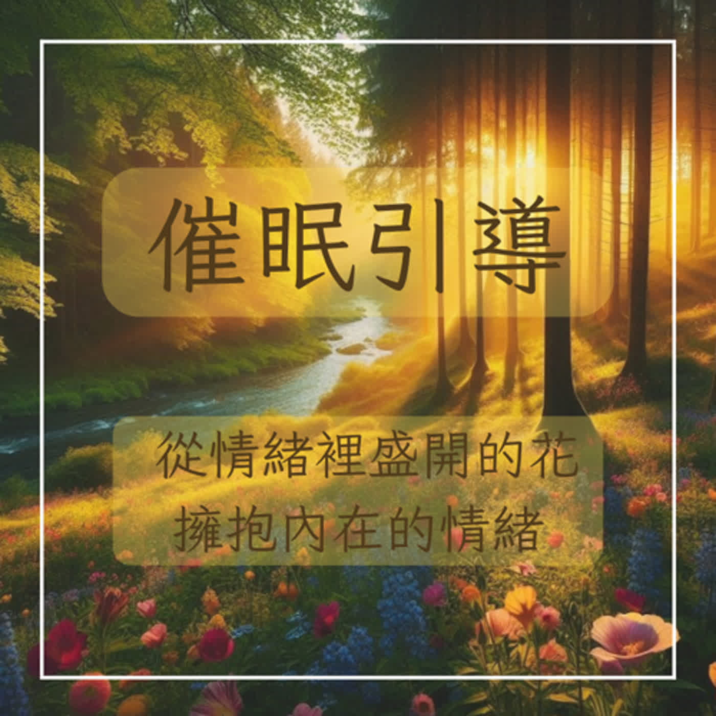 催眠引導-看見從情緒裡盛開的花