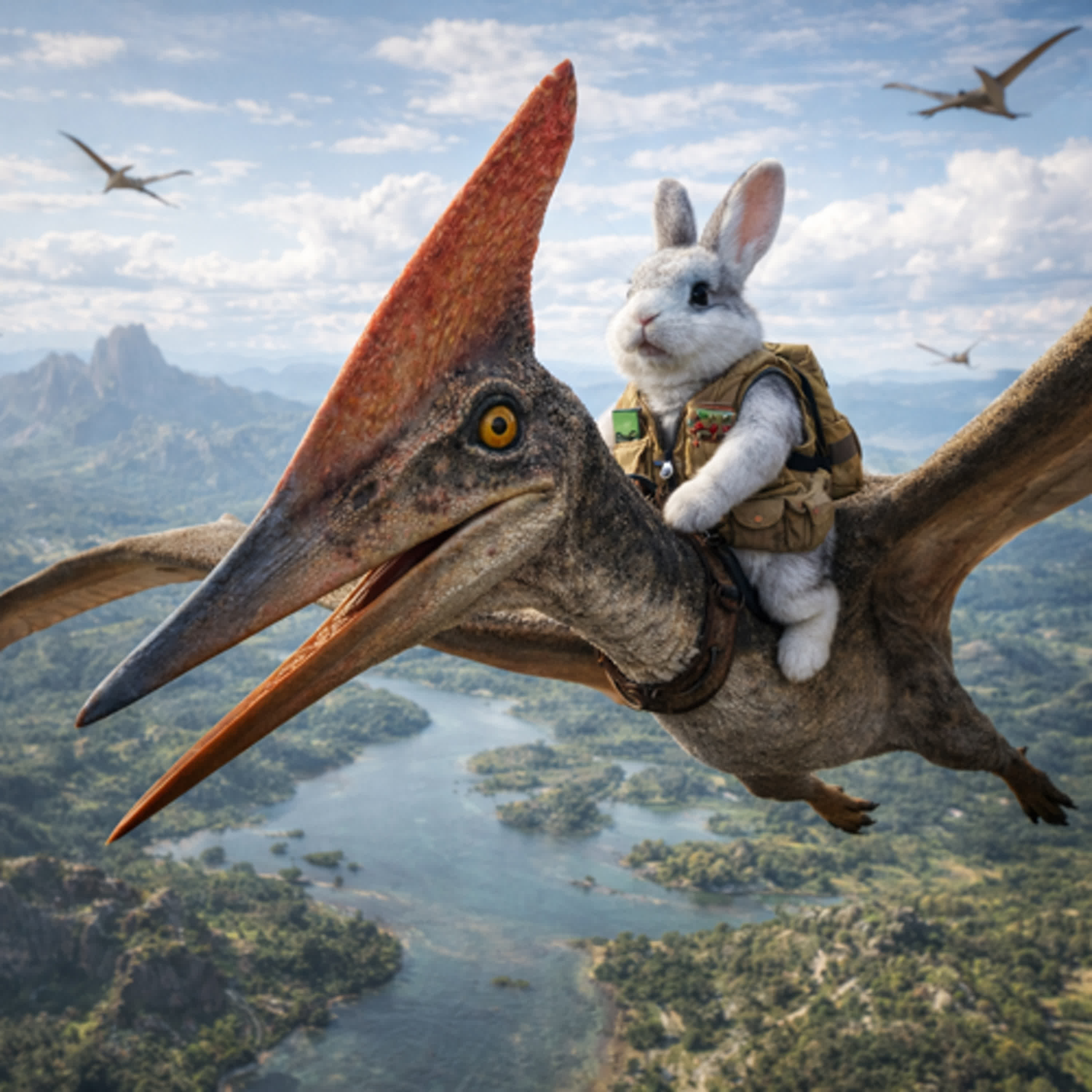 2026 biology talkshow: 我不是呆腦獸番外篇!  御風飛行的似龍非龍-翼龍目家族 (Pterosauria)