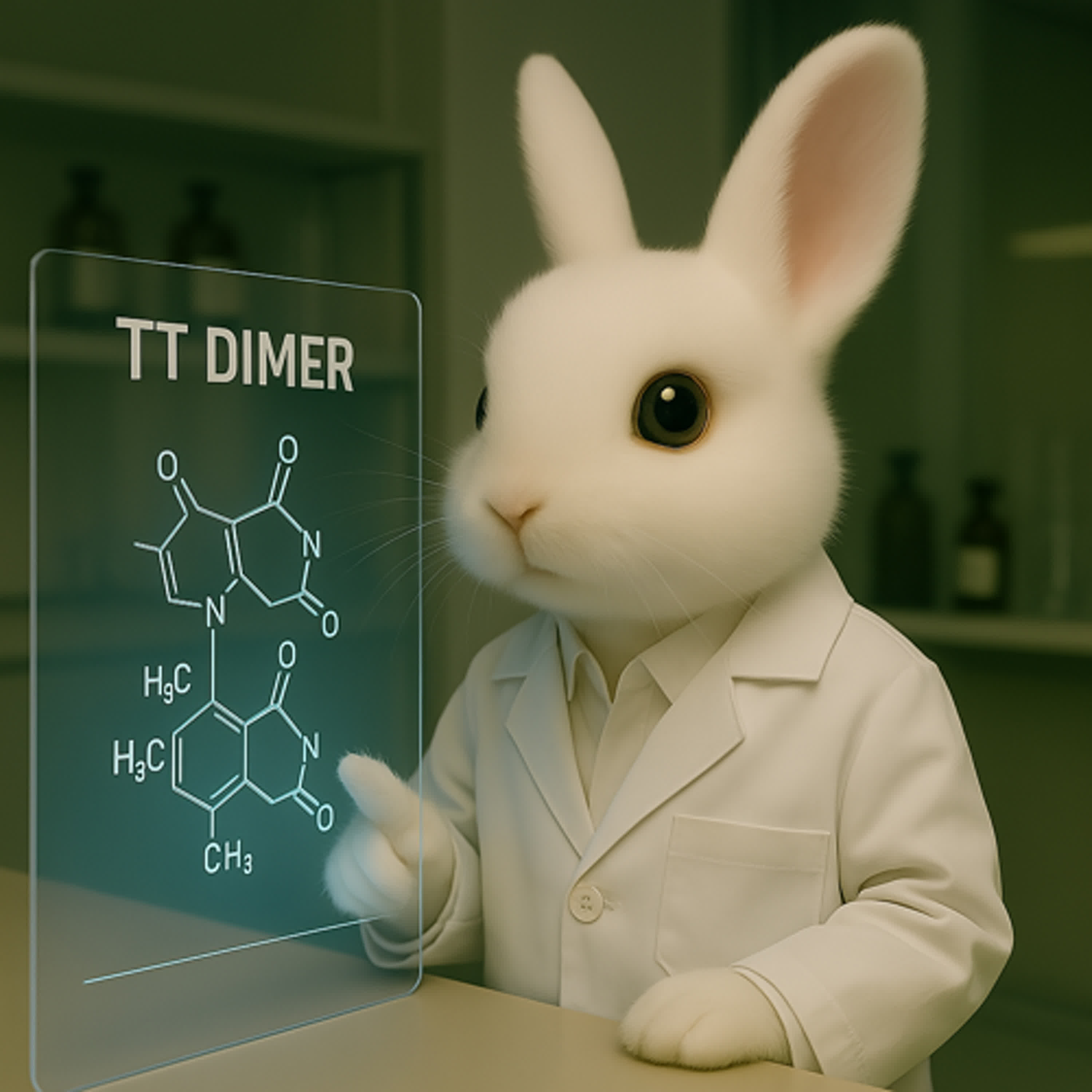 2025 biology talkshow : 陽光下的分子錯誤胸腺嘧啶二聚體T-T dimer episode artwork