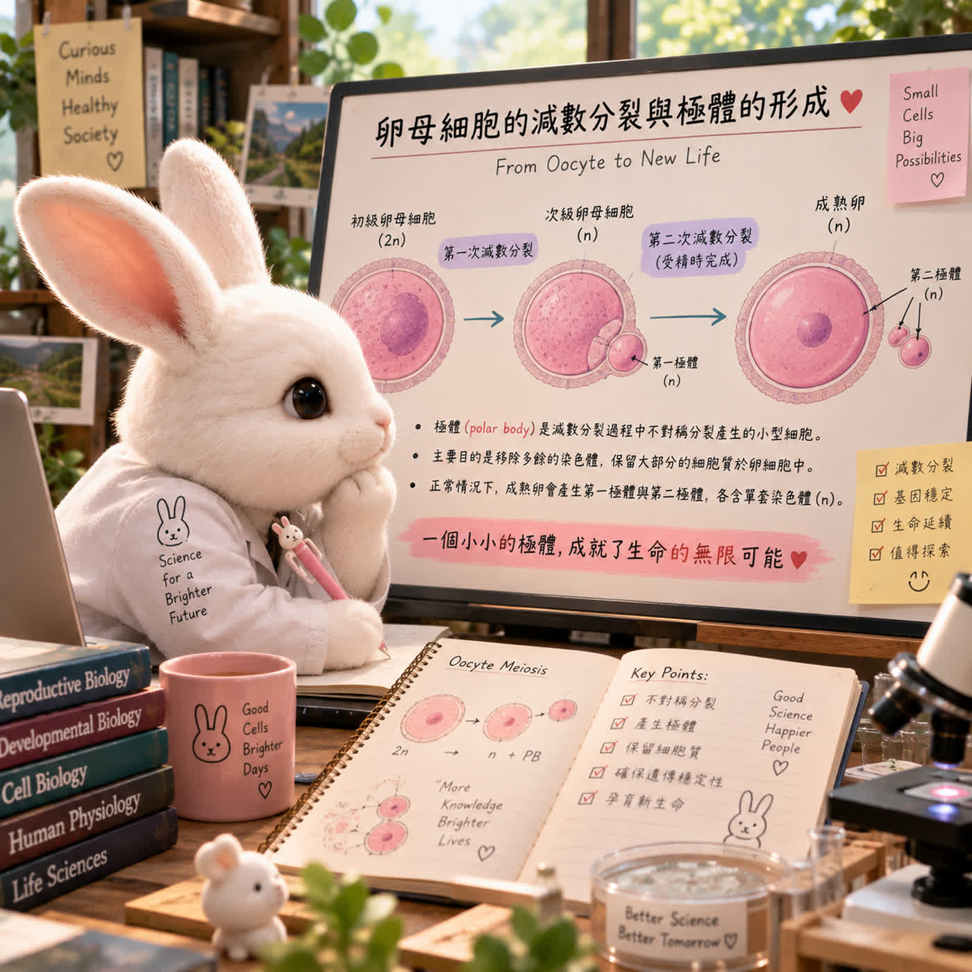 2026 biology talkshow:演化中的捨與得~極體生成及其生理意義 (高一生物 CH1-4) episode artwork