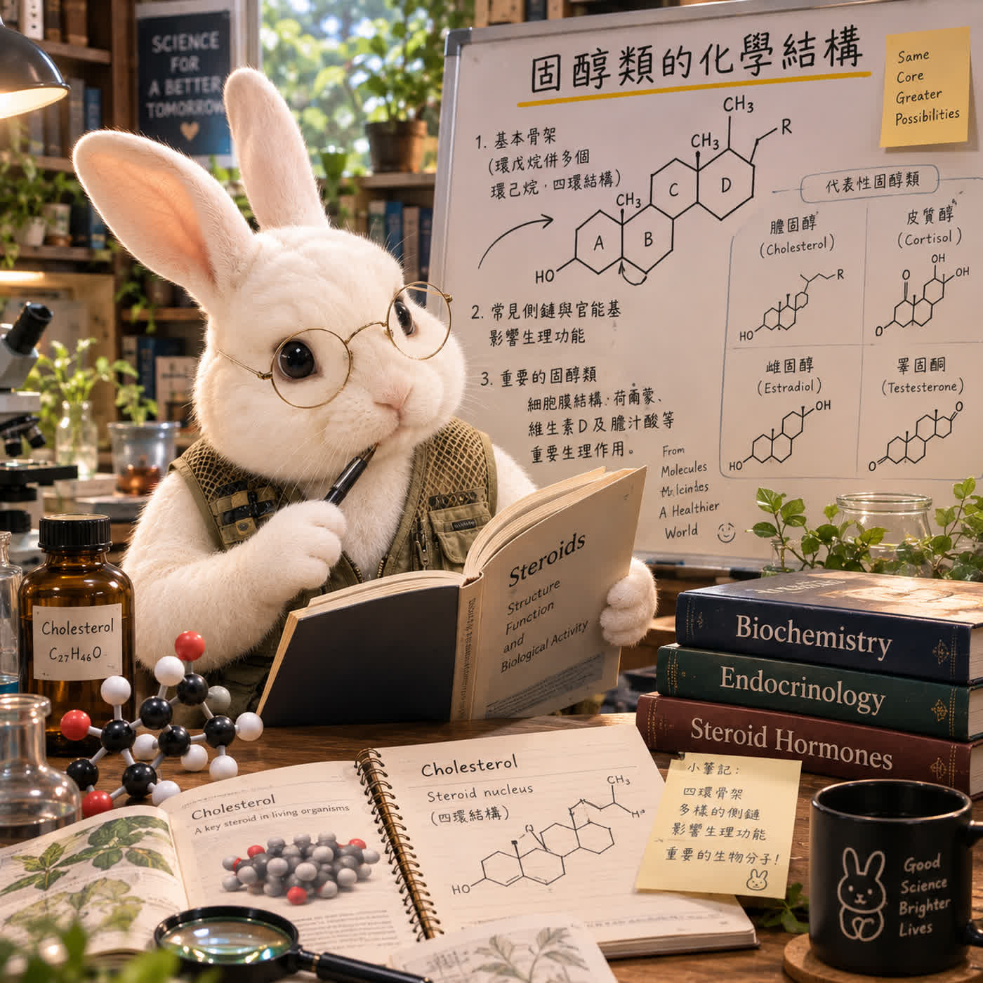 2026 biology talksohw:細胞裡的「變形金剛」與「恆溫空調」——解密生物體內的固醇家族 (高一生物) episode artwork