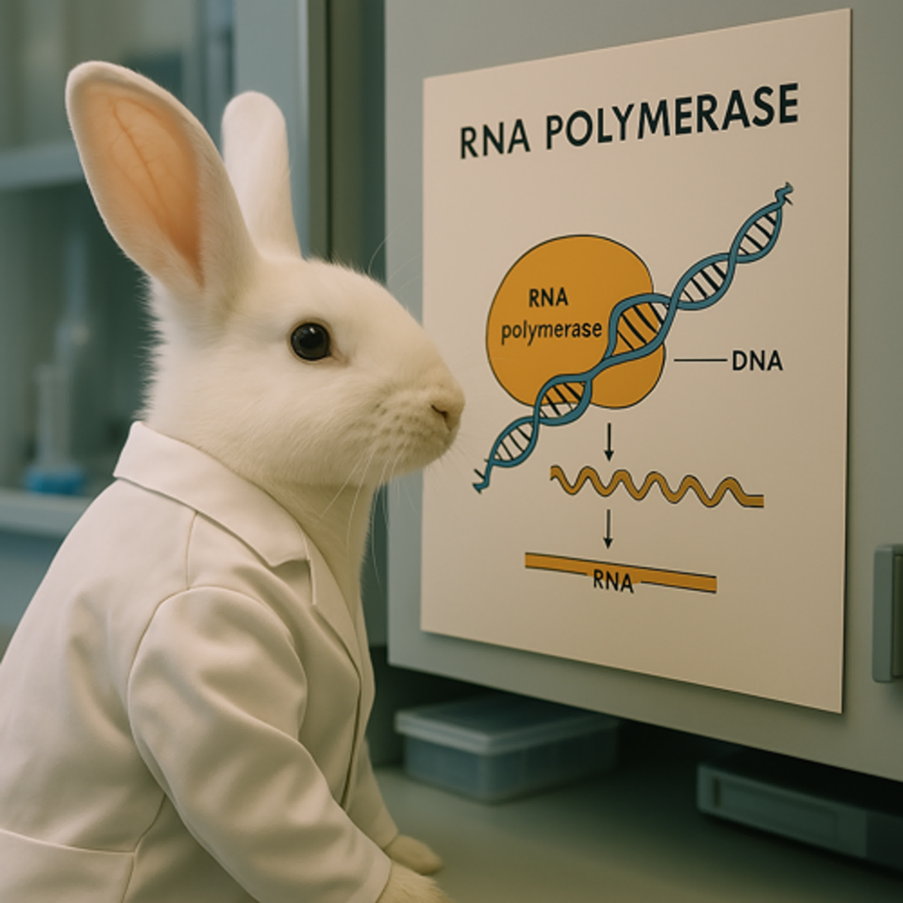 2025 biology talkshow : central dogma of molecular biology (3)-基因轉錄的核心機器-RNA聚合酶  (選修生物I) episode artwork