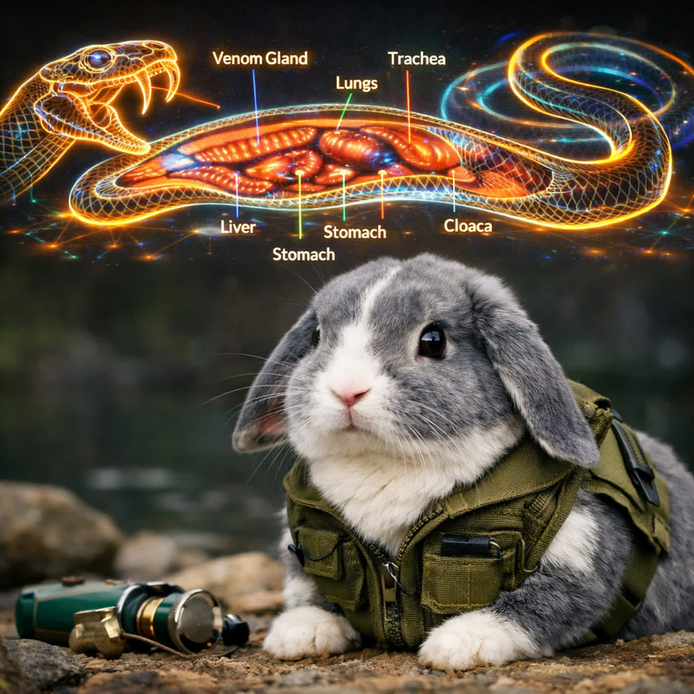 E-PILOT 爬來爬趣! 極致的線性藝術-蛇類解剖學 E-PILOT 爬來爬趣! 極致的線性藝術-蛇類解剖學