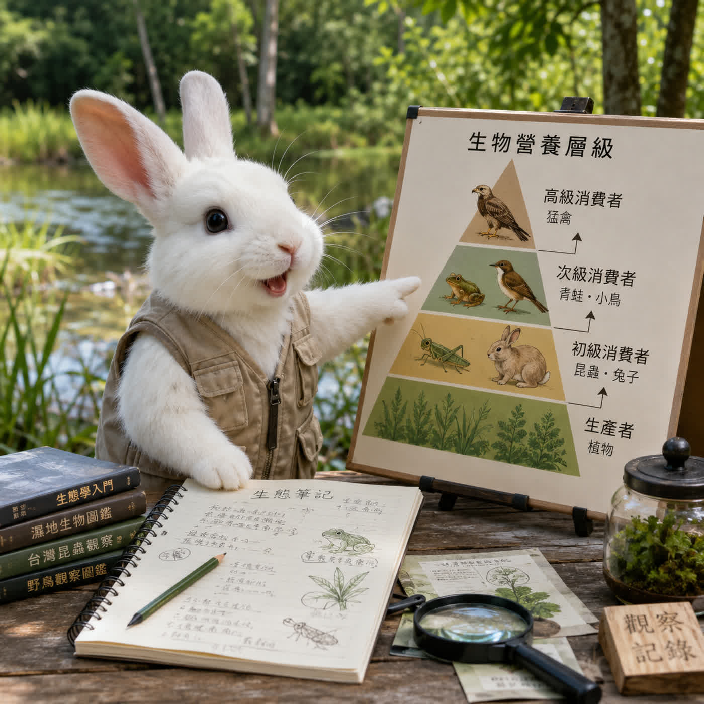 2026 biology talkshow:大自然的餐桌-破解生物營養級密碼 (國中生物 單元十) episode artwork