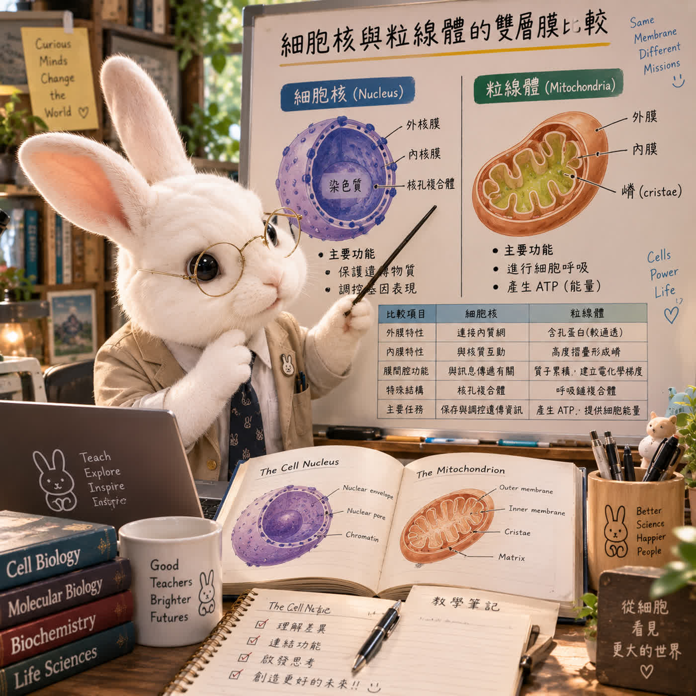 2026 biology talkshow:都是雙層膜，身世大不同-細胞核與內共生胞器的演化恩仇錄  (高一生物) episode artwork