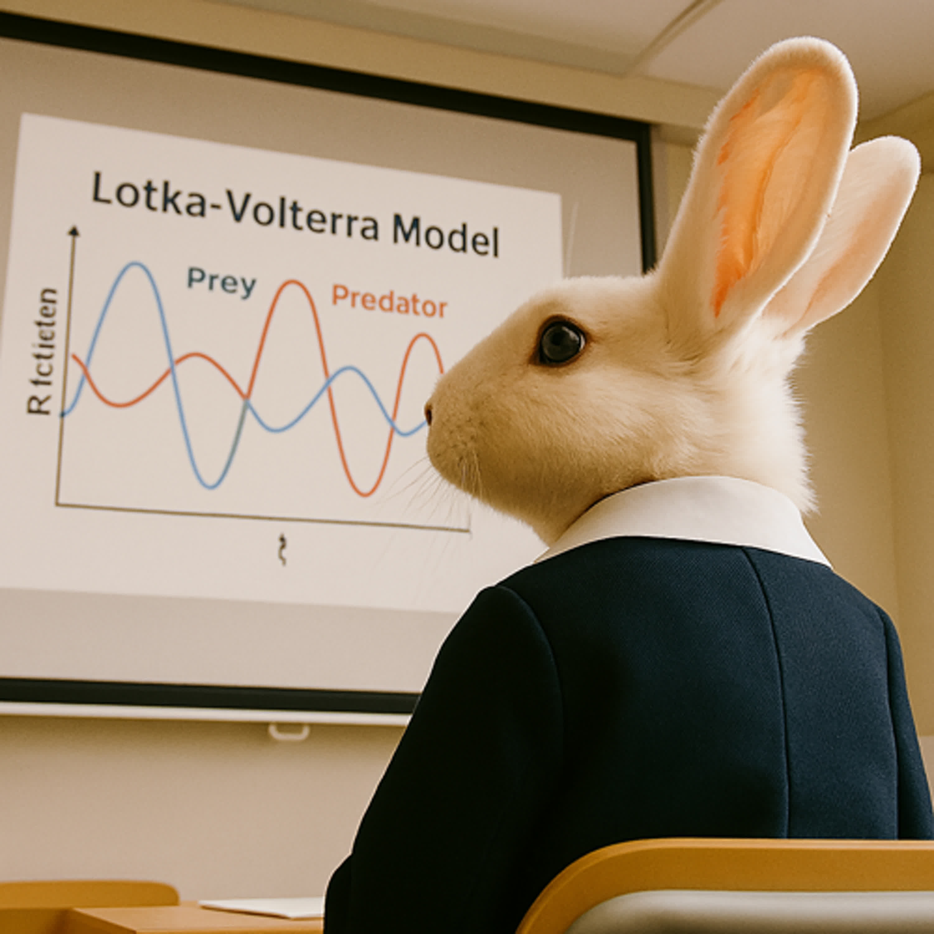 E-PILOT 掠食者與獵物的動態平衡:探討洛特卡—沃爾泰拉模型 (Lotka–Volterra Model)