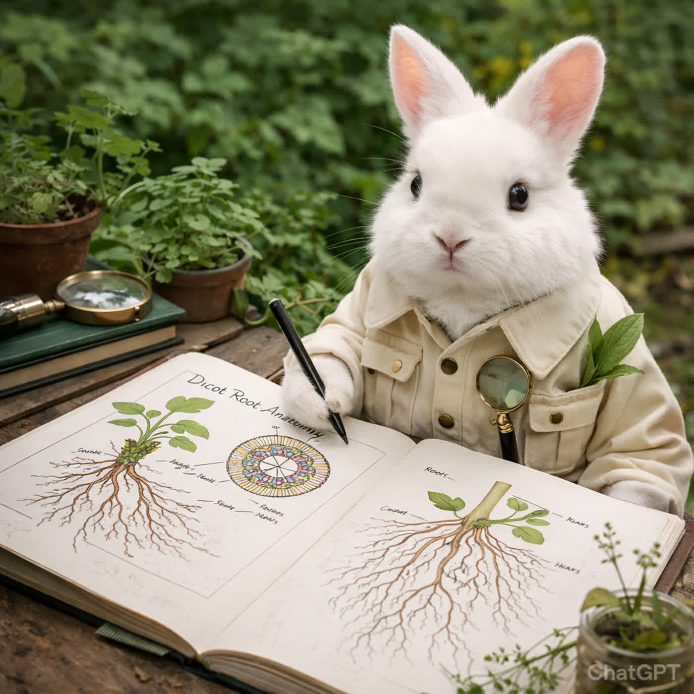 2026 biology talkshow:植物根部中柱構造的奧秘 (選修生物II)