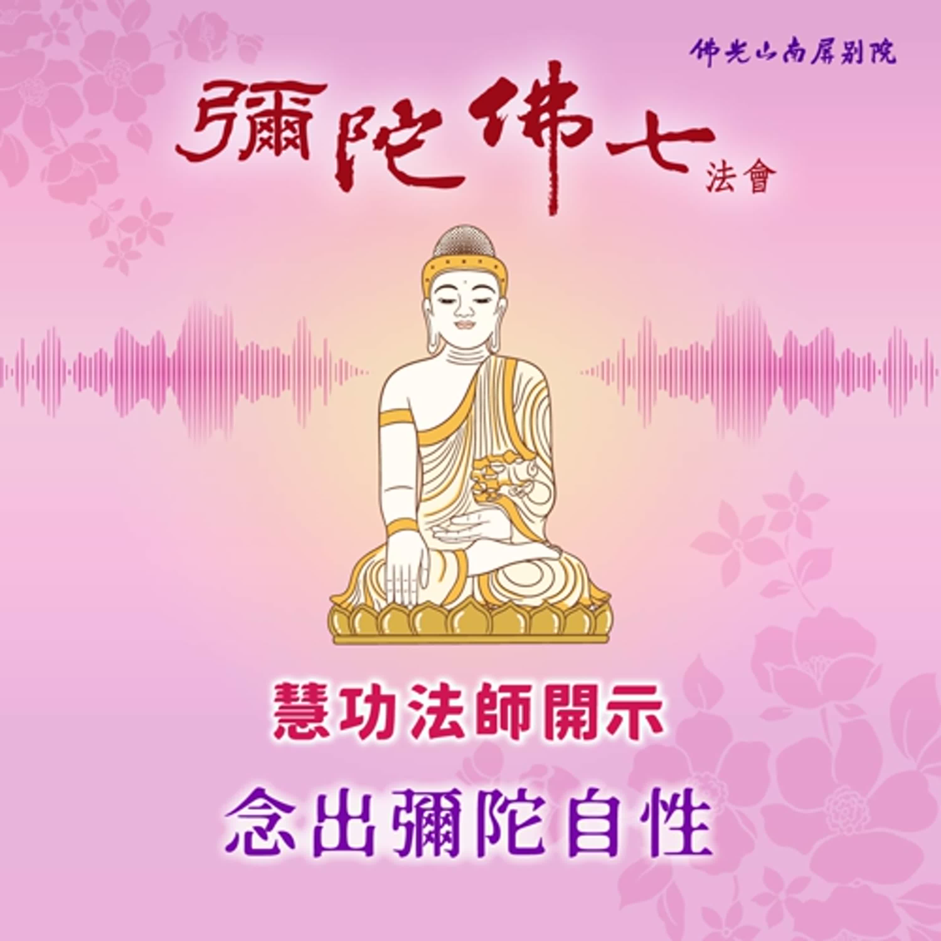 慧功法師開示💫2025彌陀佛七法會✨念出彌陀自性