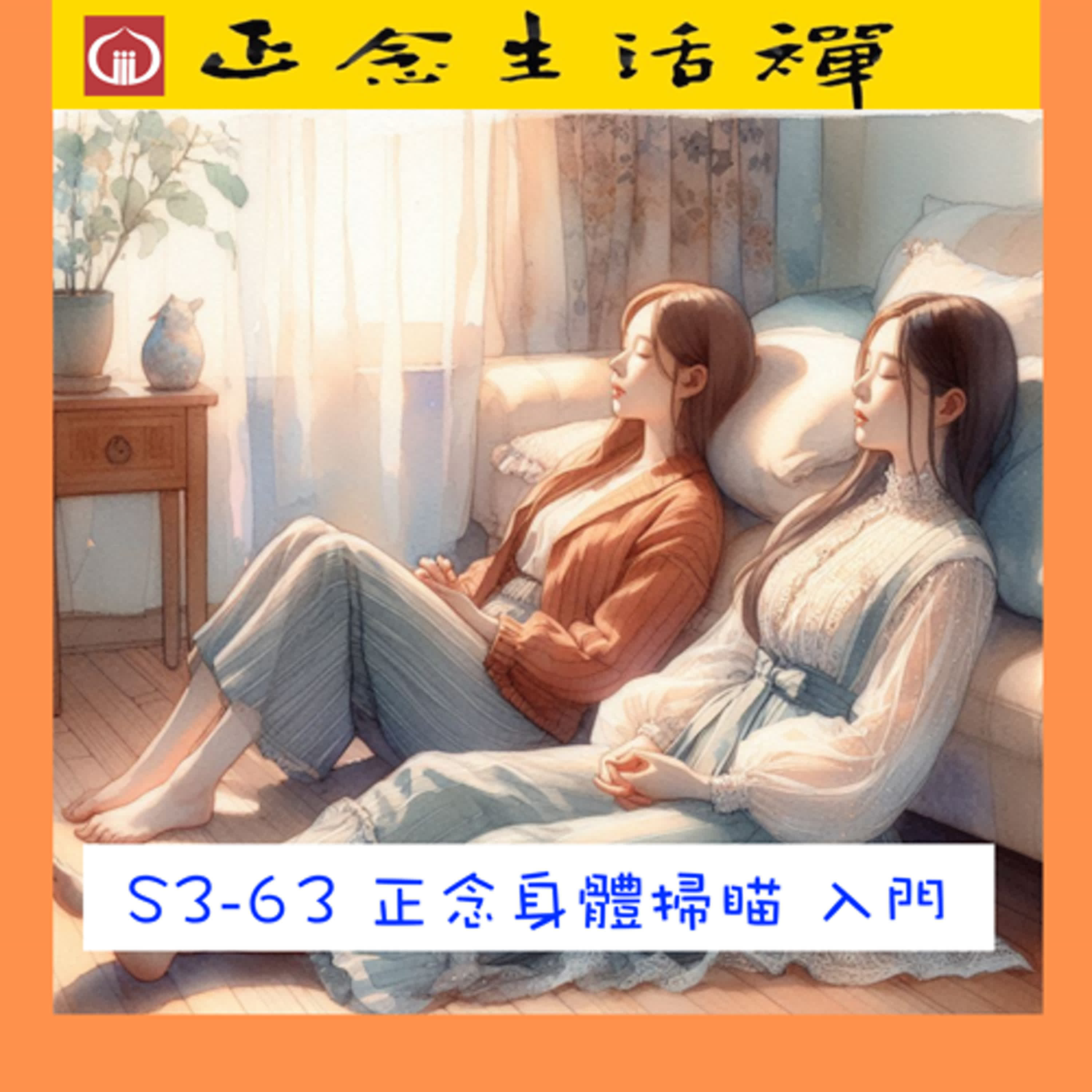 s3-63 正念身體掃描 入門--香光正念生活禪