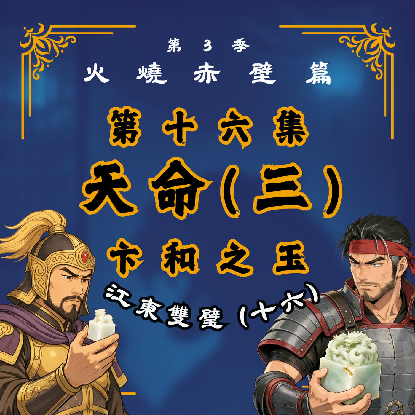 EP16｜「寶玉變石頭？忠臣成騙子？孫堅與玉璽的命運，為何驚人地相似？」 江東雙璧(16)：天命(三)卞和之玉｜火燒赤壁篇