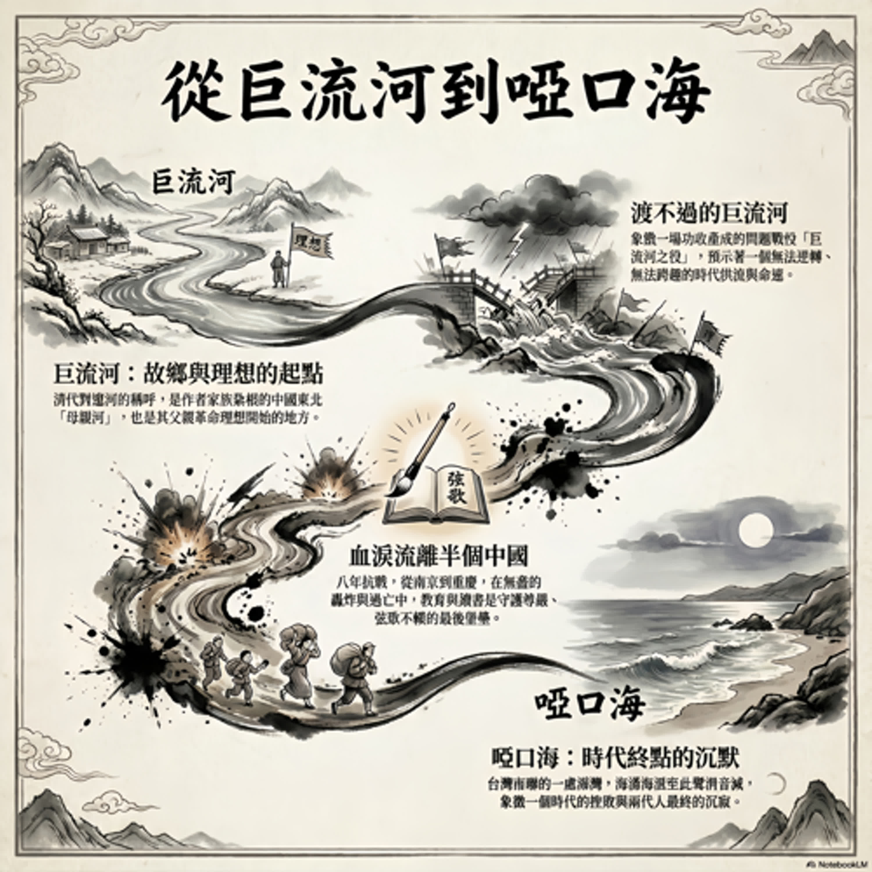 #巨流河 #齊邦媛 巨流裡的影子與光 一條河如何帶著一個家族穿越百年 episode artwork