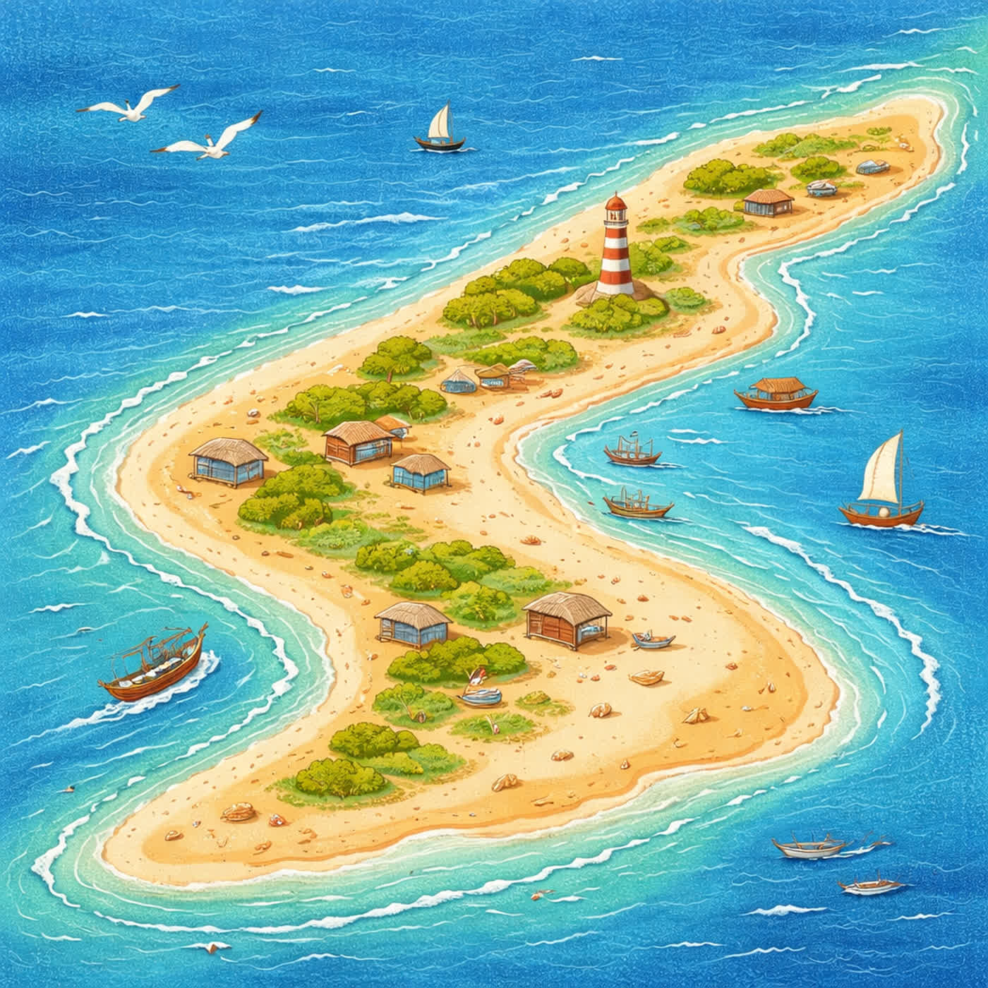 厝邊聽海風19｜🌊 變動的國土：外傘頂洲