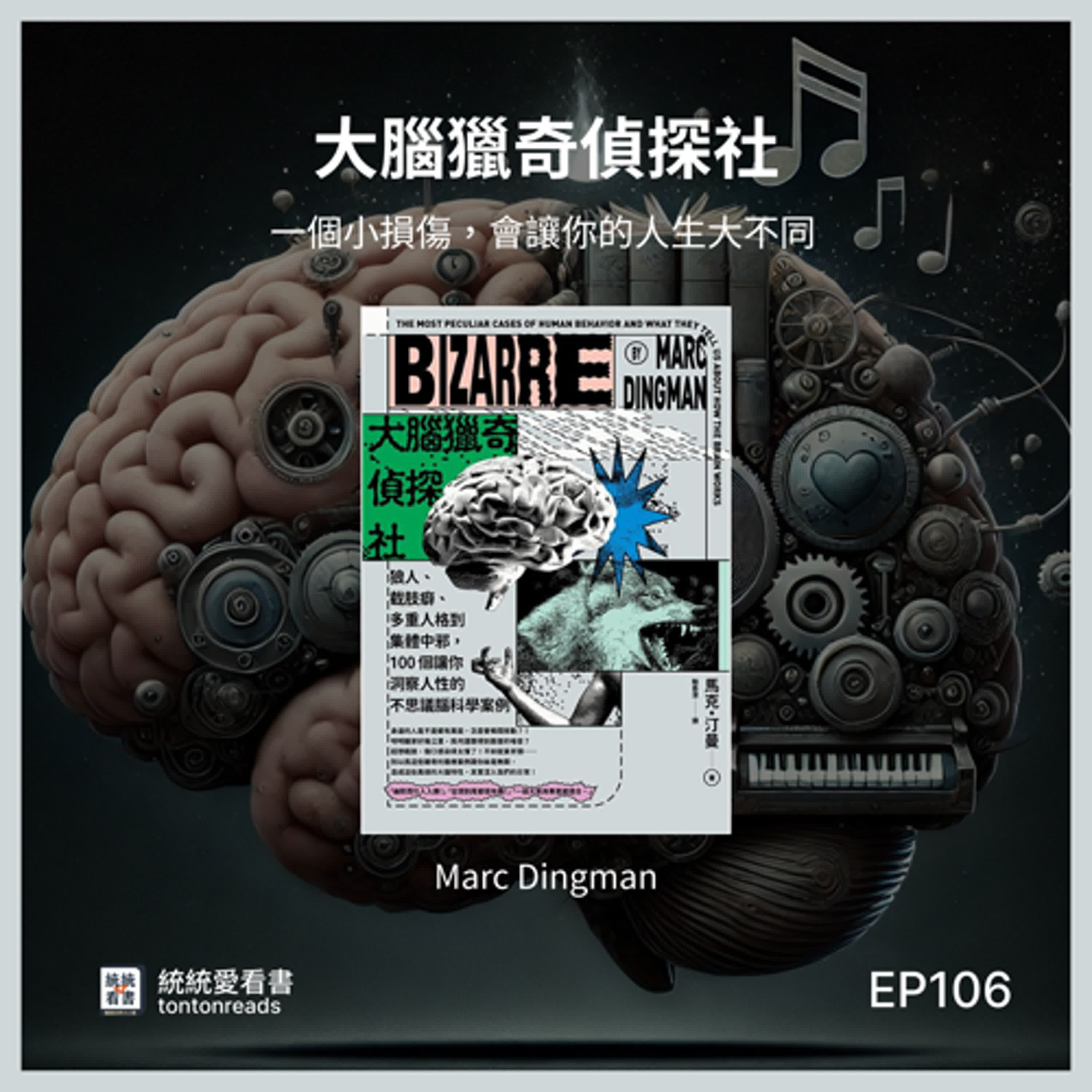 EP106 一個小損傷，會讓你的人生大不同——《大腦獵奇偵探社》