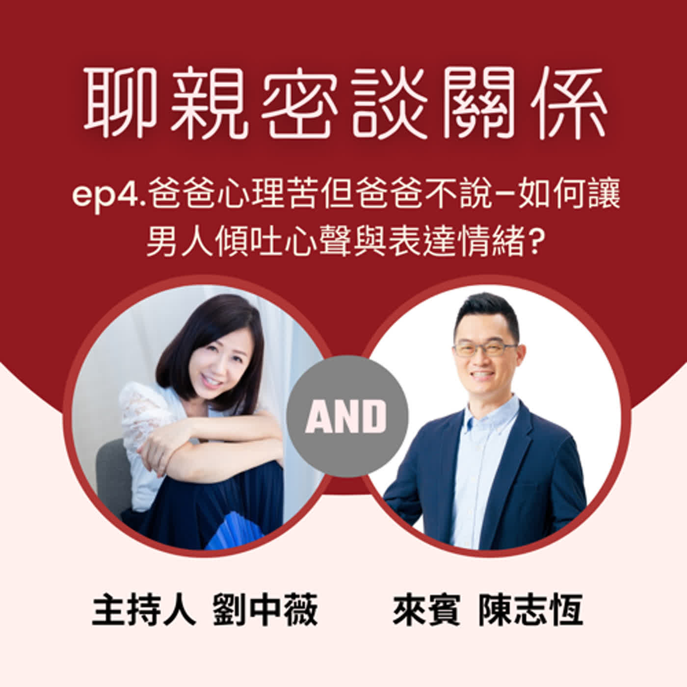 【聊親密談關係】爸爸心裡苦但爸爸不說/如何讓男人傾吐心聲與表達情緒?