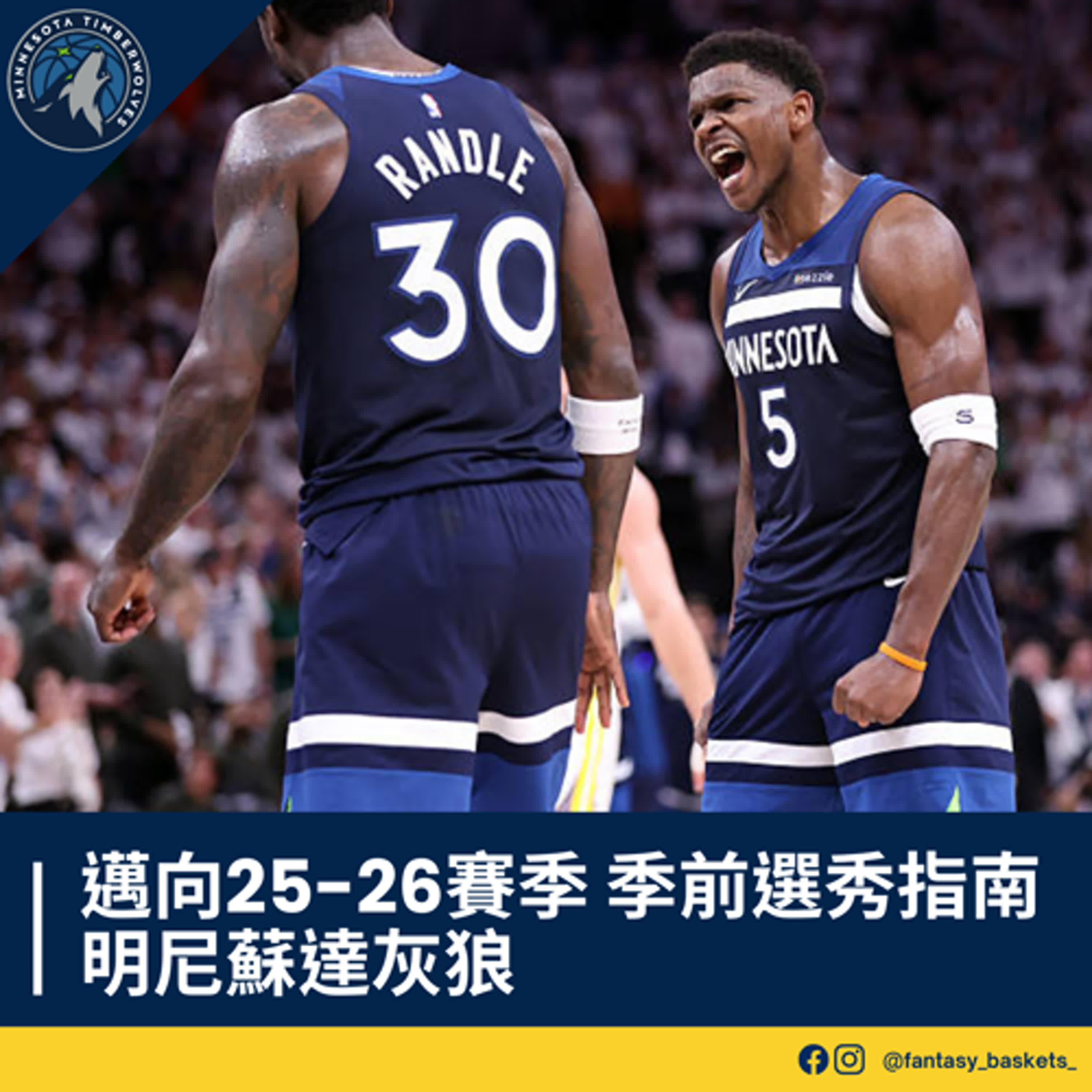 EP273 | 邁向25-26賽季：明尼蘇達灰狼季前選秀指南