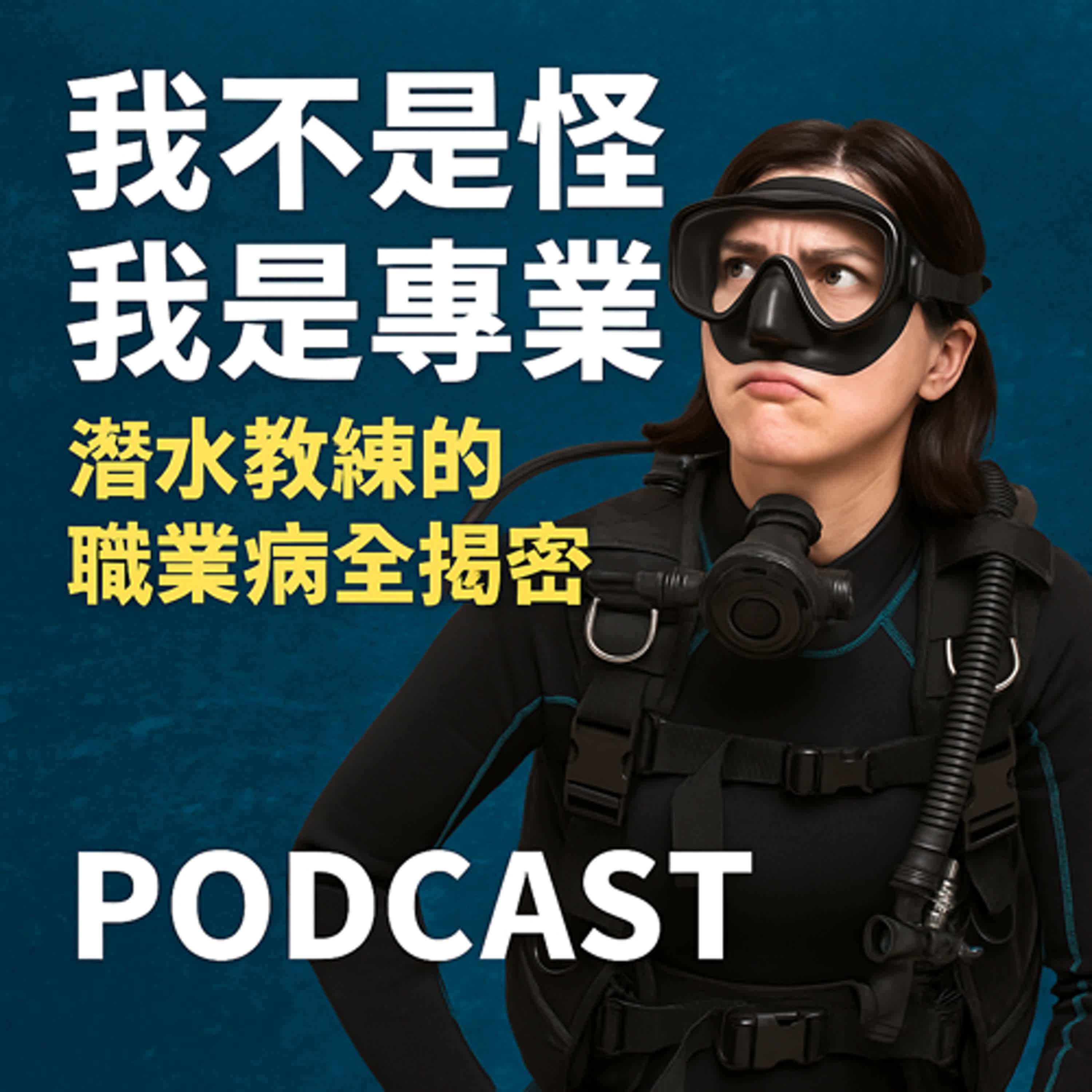 我不是怪，我是專業：潛水教練的職業病全揭密