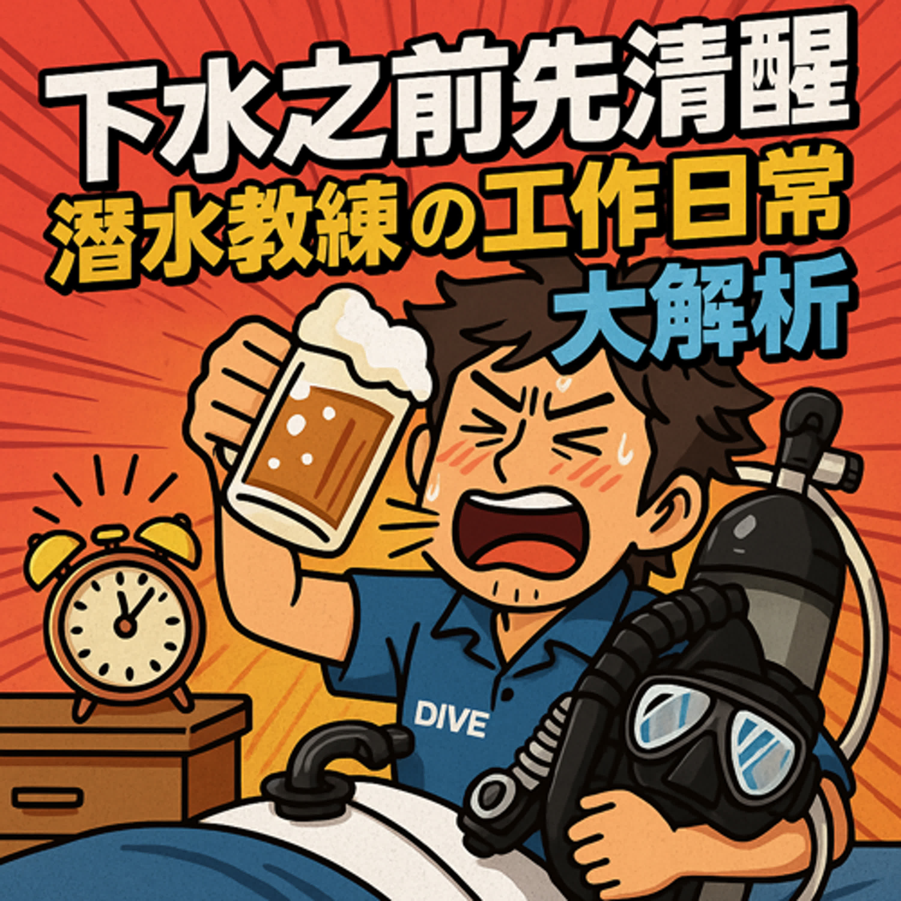 下水之前先清醒：潛水教練的工作日常大解析