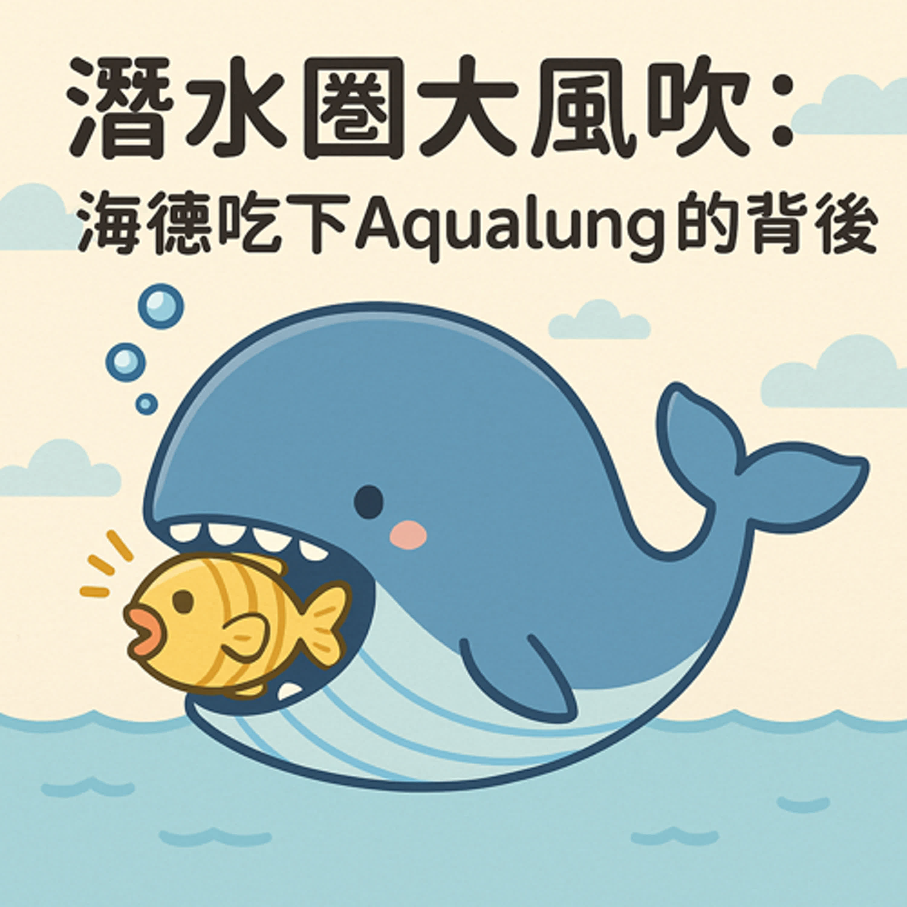 潛水大風吹：海德吃下Aqualung的背後