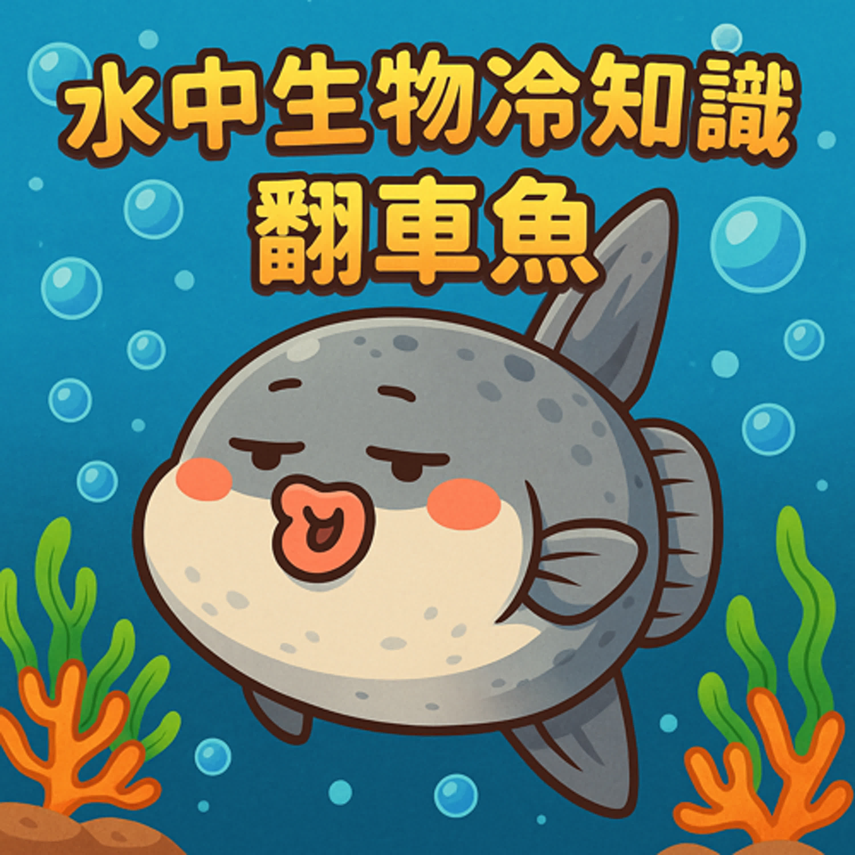 水中生物冷知識：翻車魚篇