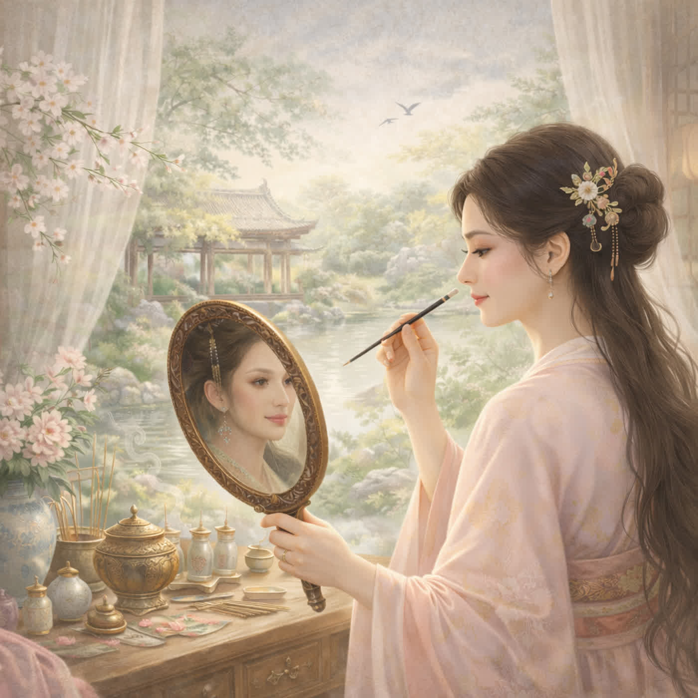 《菩薩蠻•小山重疊金明滅》 episode artwork