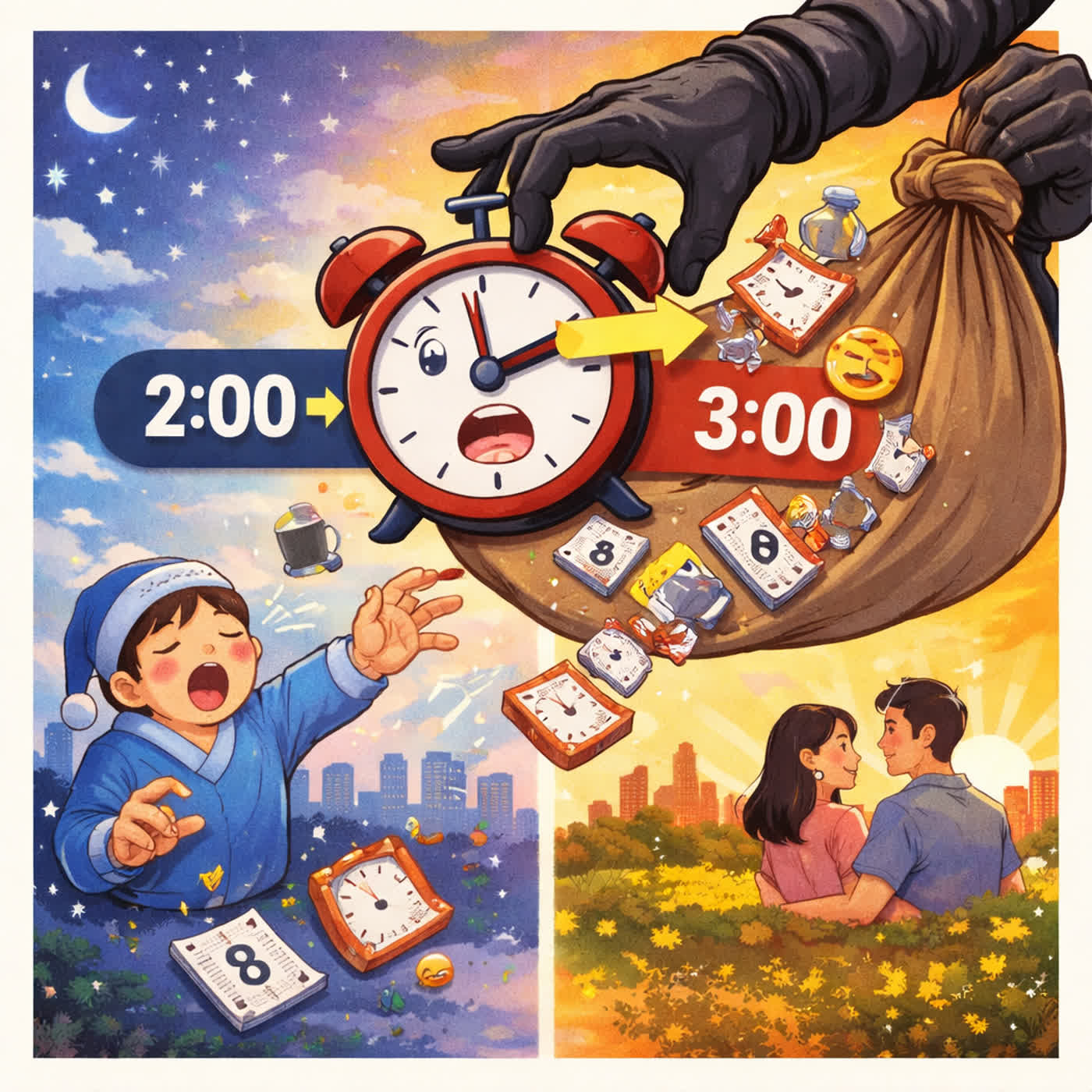 EP63 | 被偷走的一小時？帶你揭開日光節約（夏令時間）的真相！