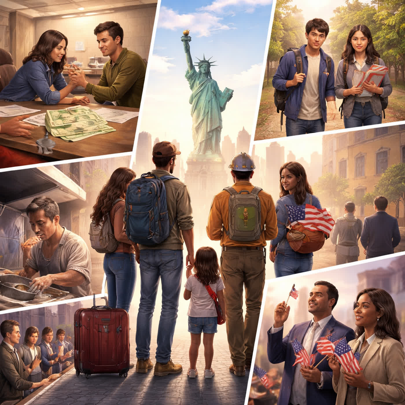 EP38 | 美國明碼標價的「假結婚」?移民背後的故事 ft.溫奶