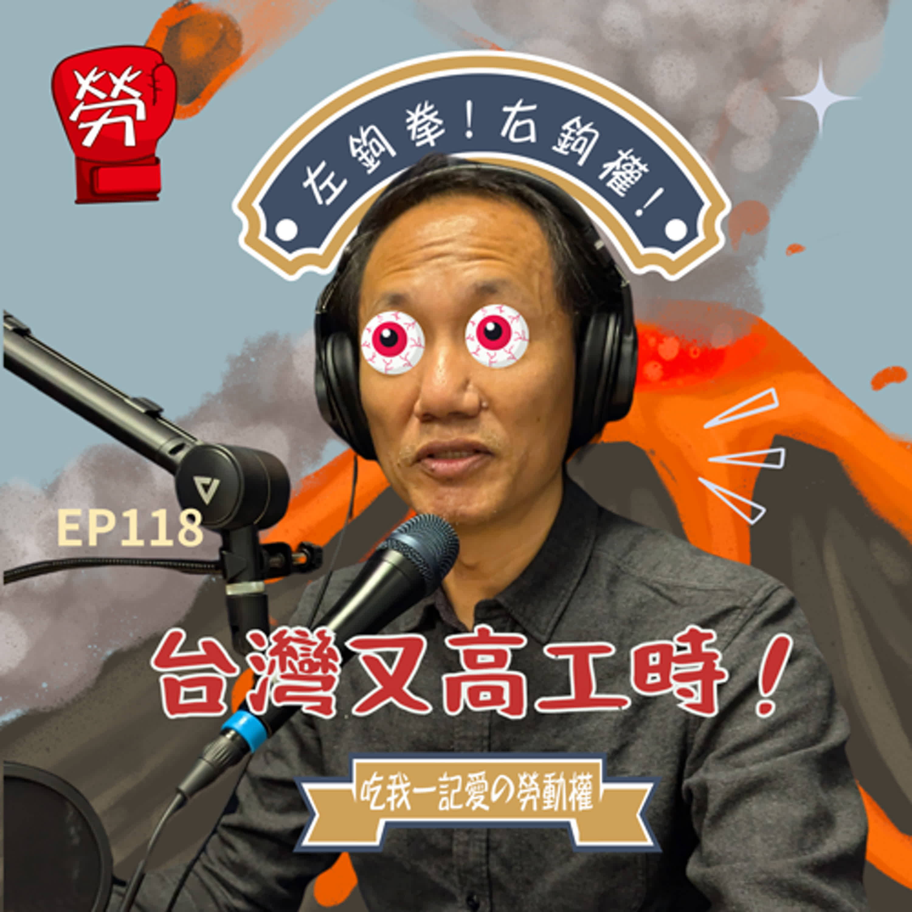 EP118.台灣是高工時地獄?高工時怎麼解?過去政府有為了工時修法過?週休3日是解方嗎?ft.張烽益執行長(台灣勞動與社會政策研究協會)【勞權守護者系列】