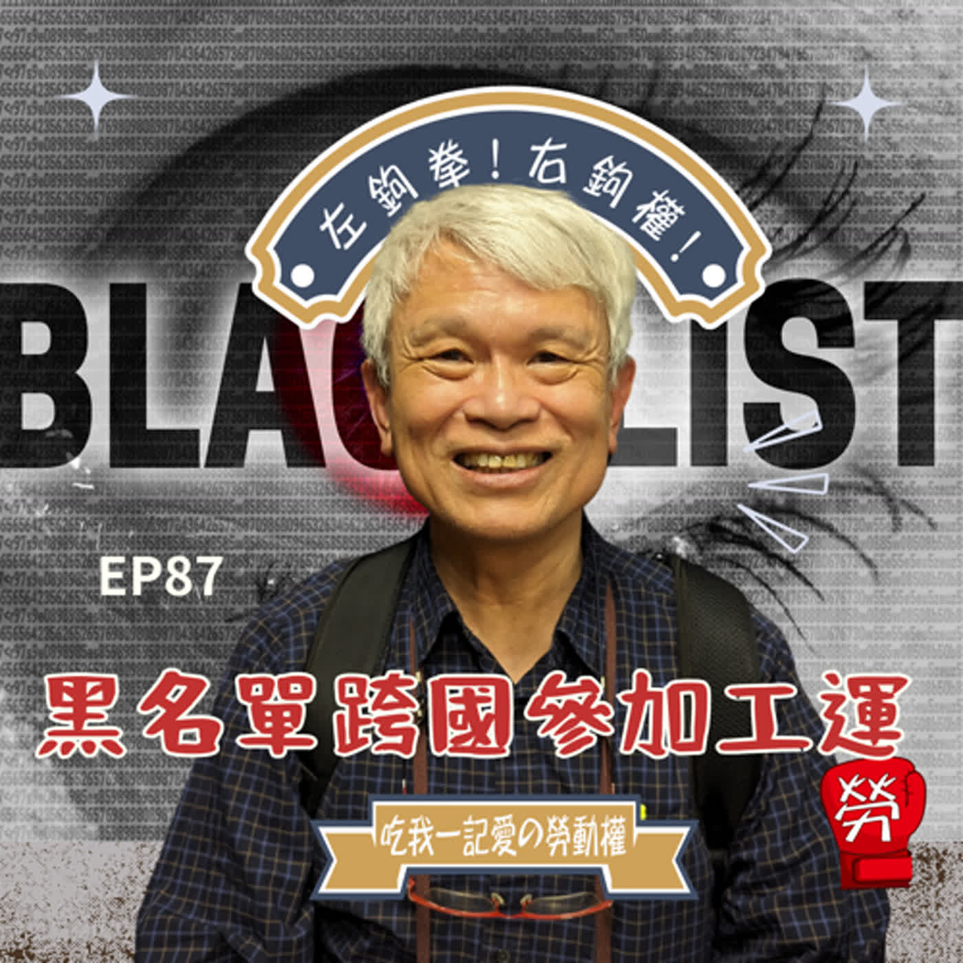 EP87.主持人私心推這集,戒嚴到解嚴初的黑名單來啦!跨國也可以參加工運,怎麼在美國進行台灣社運倡議ft劉進興教授【工運人的民主啟蒙系列】