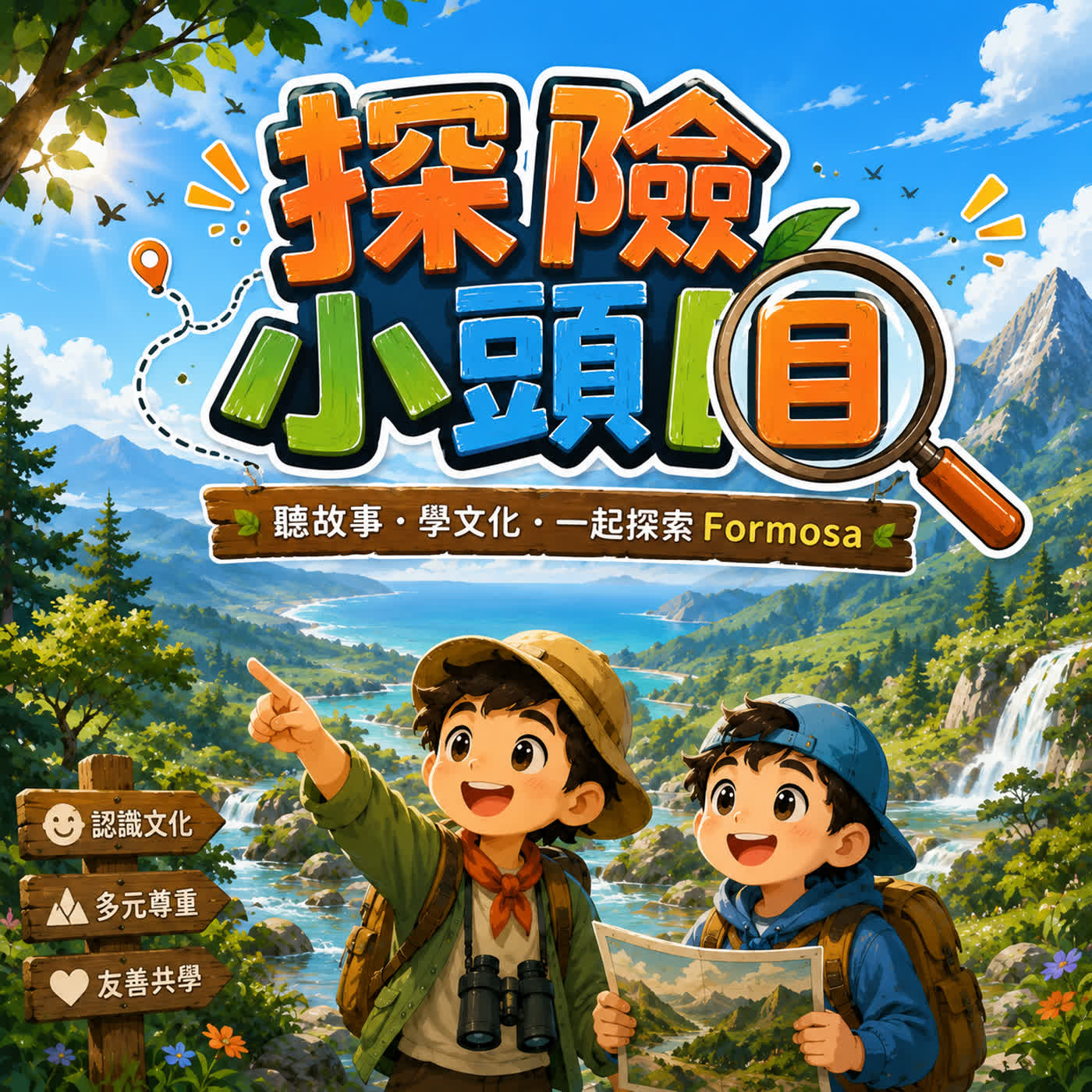 探險小頭目03|生活類:名字裡藏著家族故事!一起認識賽德克族命名文化