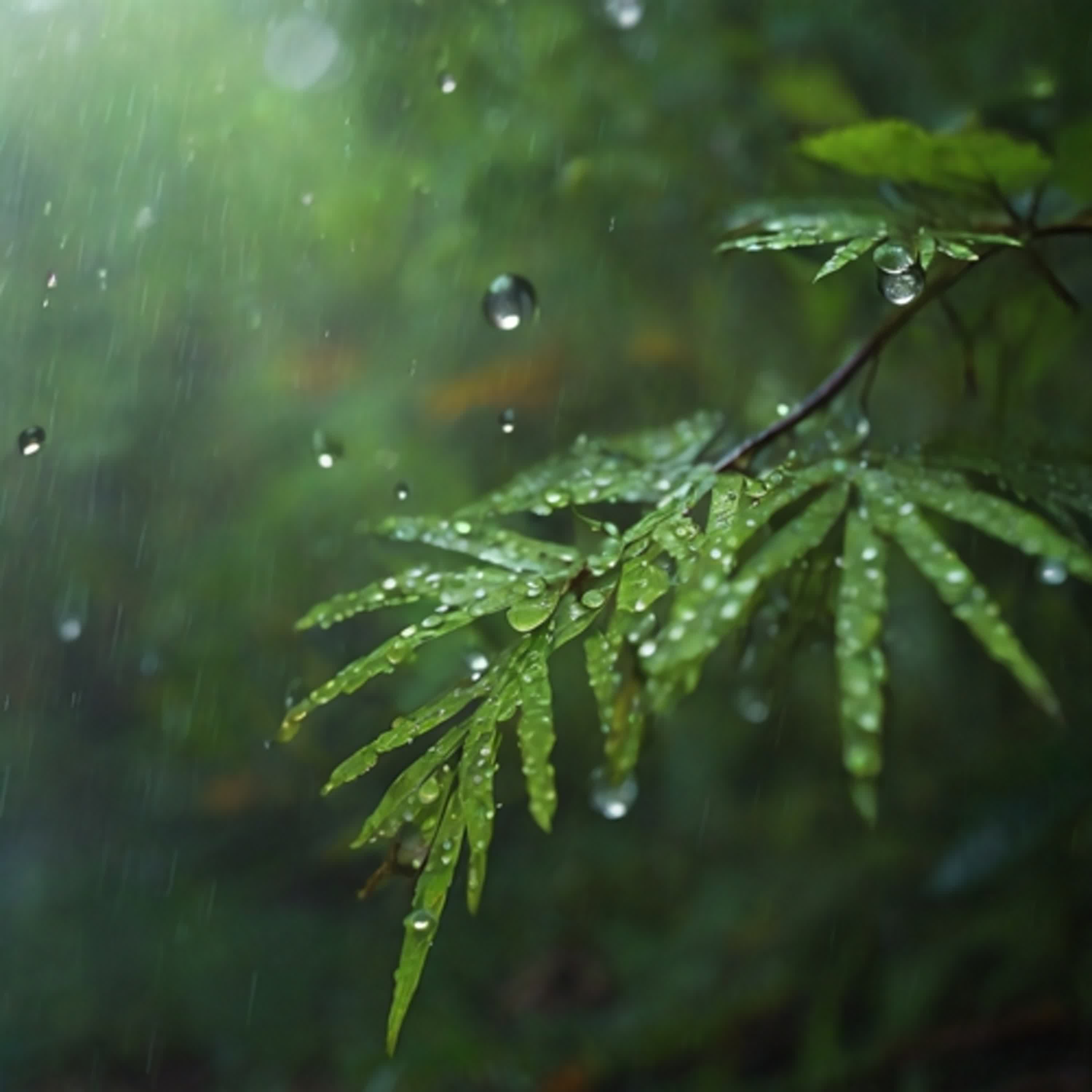 下雨季節
