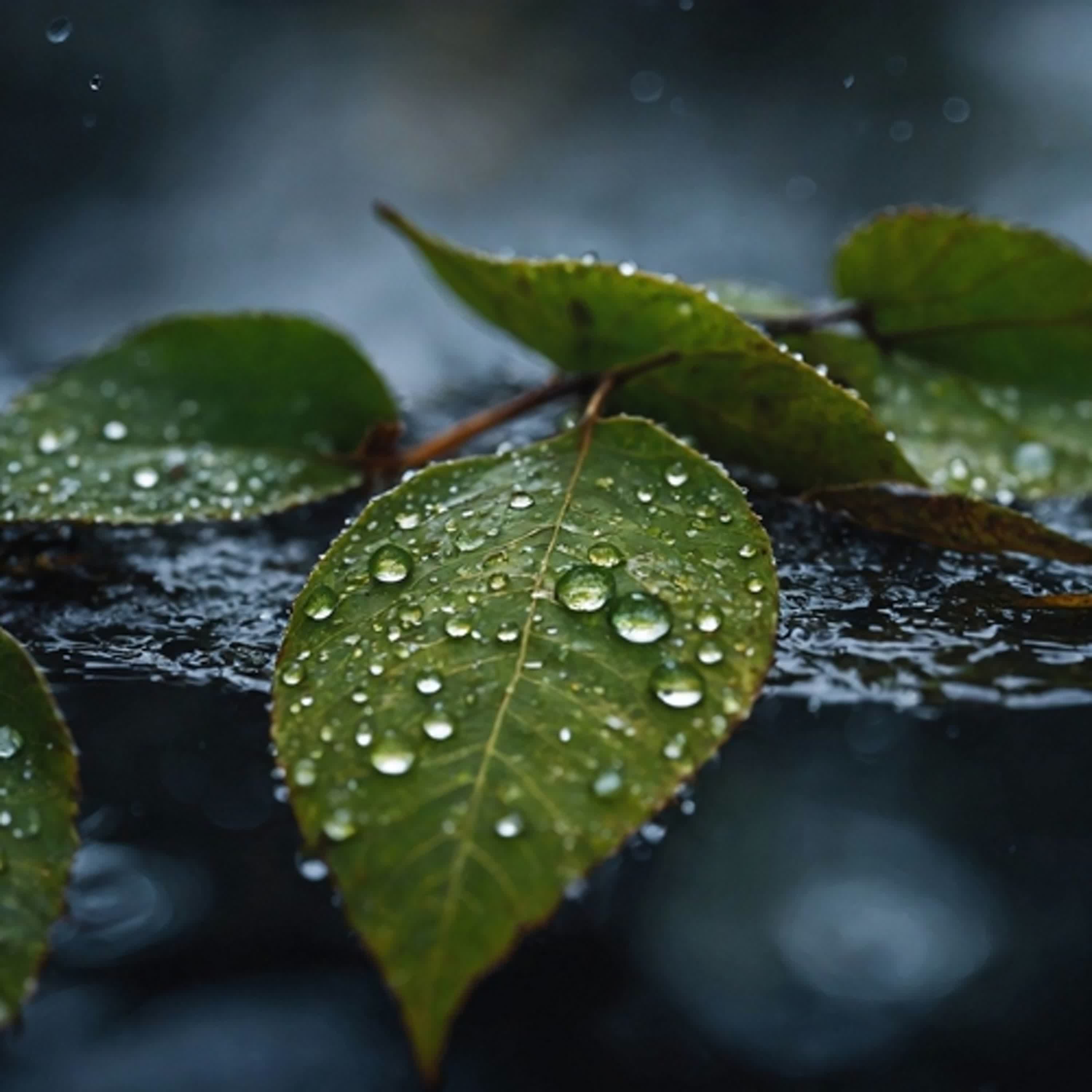 雨中蛙鳴聲 冥想白噪音