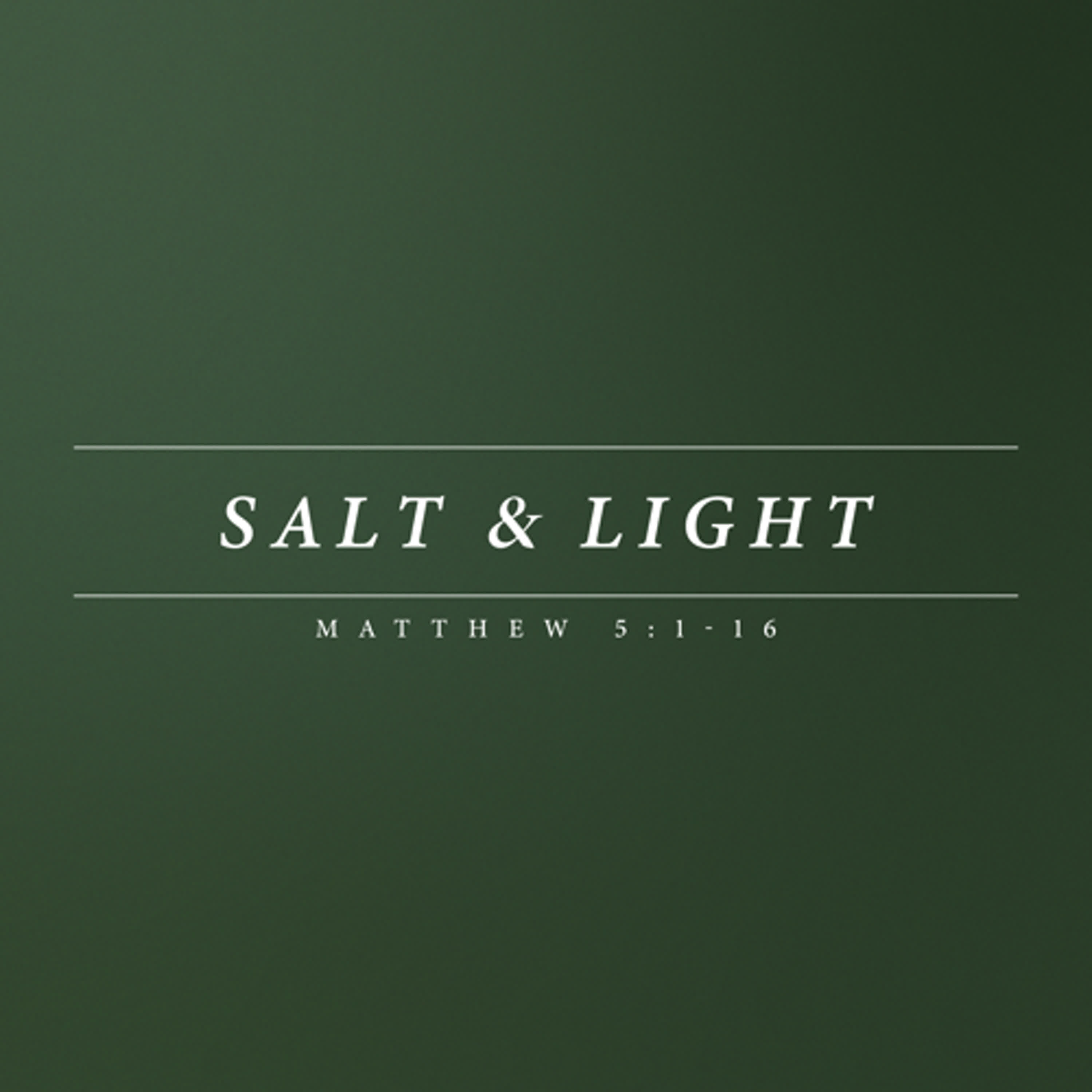 Salt & Light - Poor in Spirit - Pastor Derrick Ross - August 24, 2025