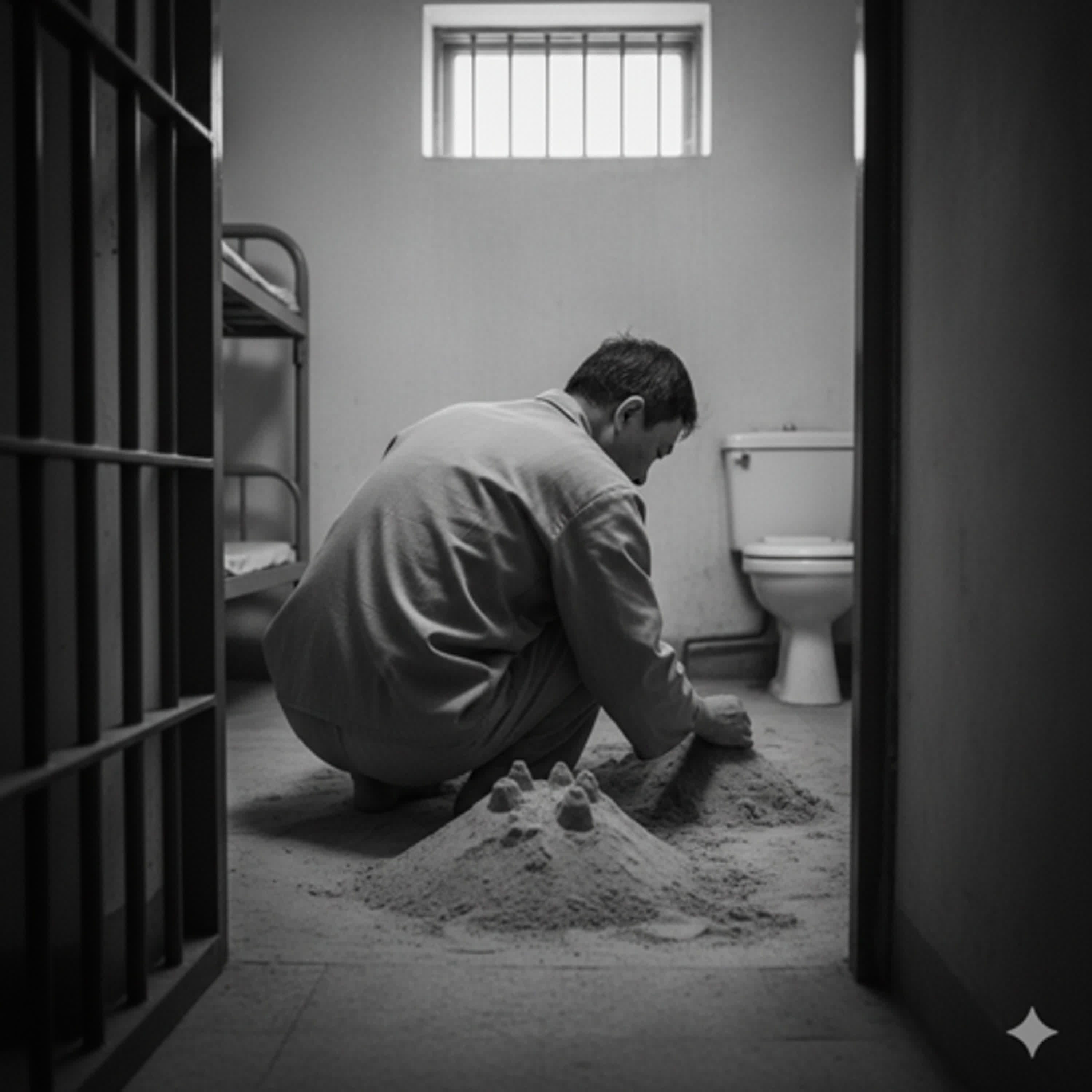 他的故事，他的傳說（監獄沙畫篇1)風吹砂的人