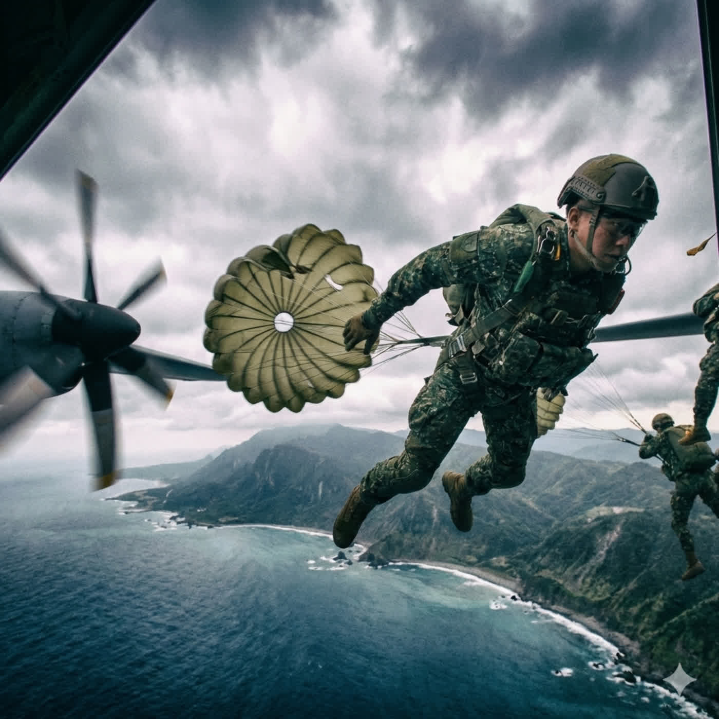 他的故事，他的傳說（傘兵篇1)空中絕對的豪賭訓練 episode artwork