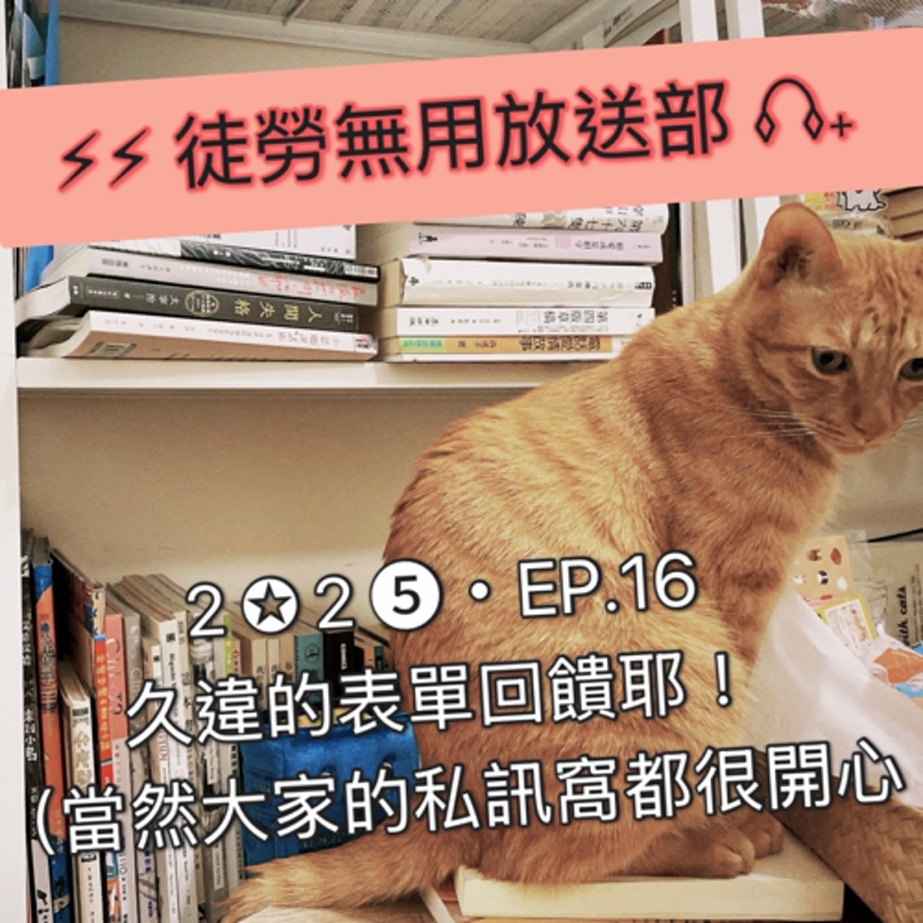 ２✪２➎・EP.16　久違的表單回饋耶！（當然大家的私訊窩都很開心 episode artwork