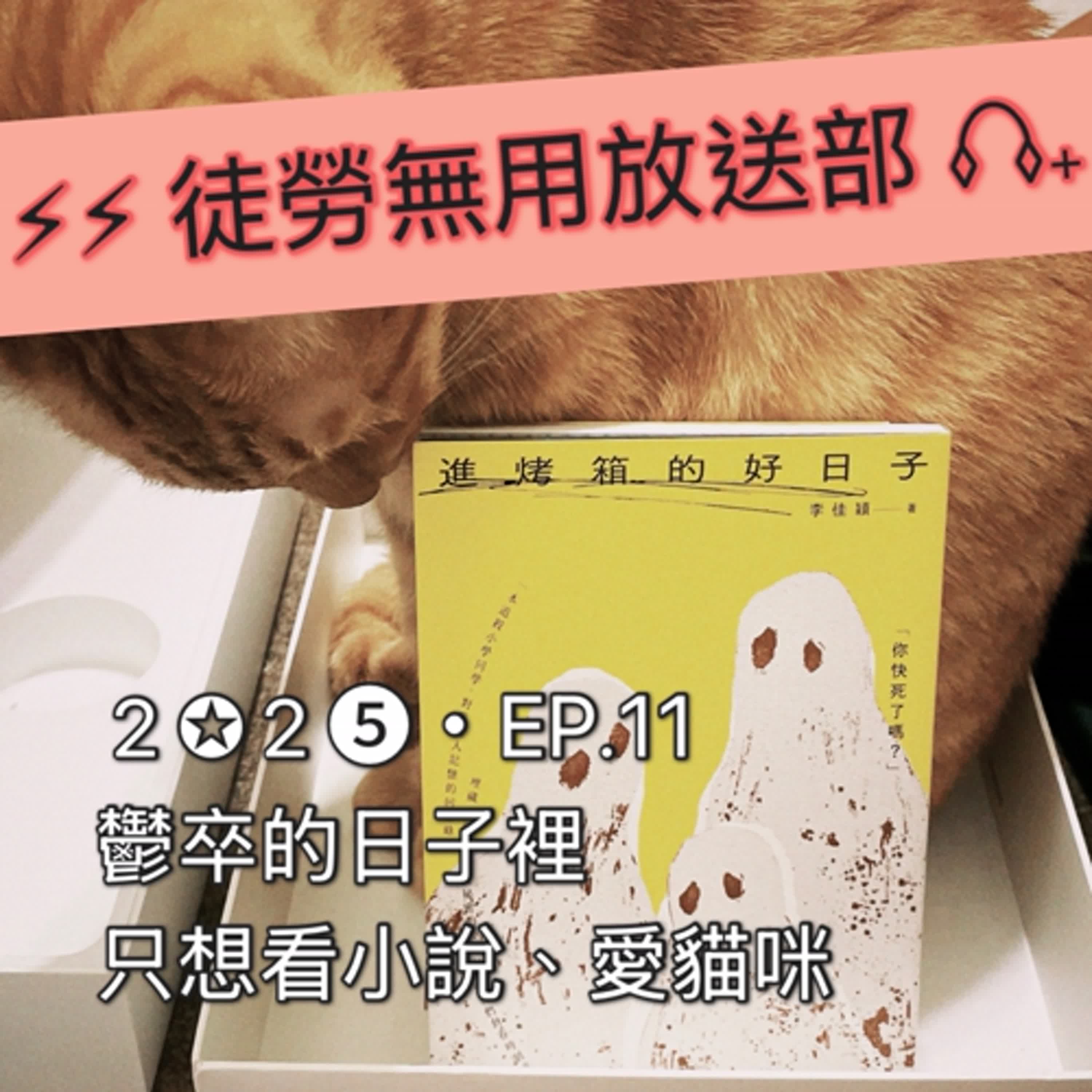 ２✪２➎・EP.11　鬱卒的日子裡只想看小說、愛貓咪 episode artwork