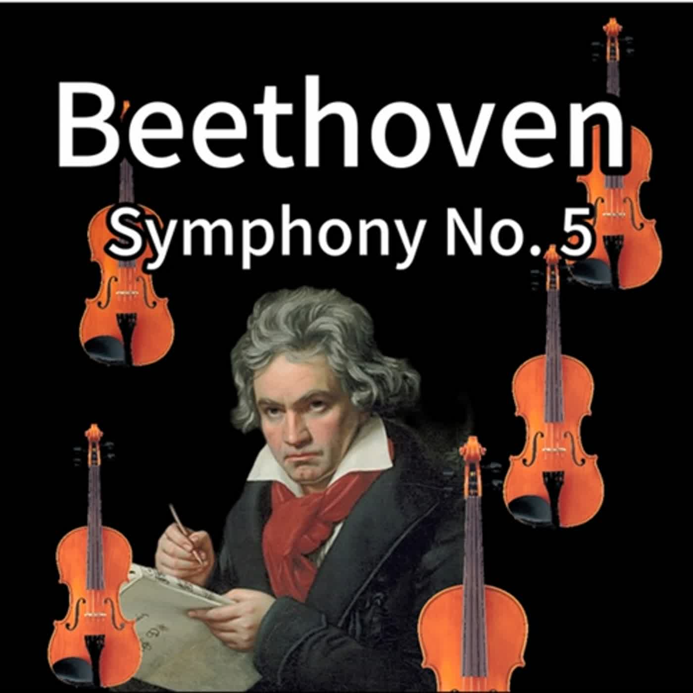 🎺 推薦: KKBOX -  🧑 貝多芬  🎻第五號交響曲 🎹《命運交響曲》- Beethoven's 5th Symphony  | 🎼電鋼琴版 | 四個樂章 | 34 分鐘 55秒（需登錄KKBOX）