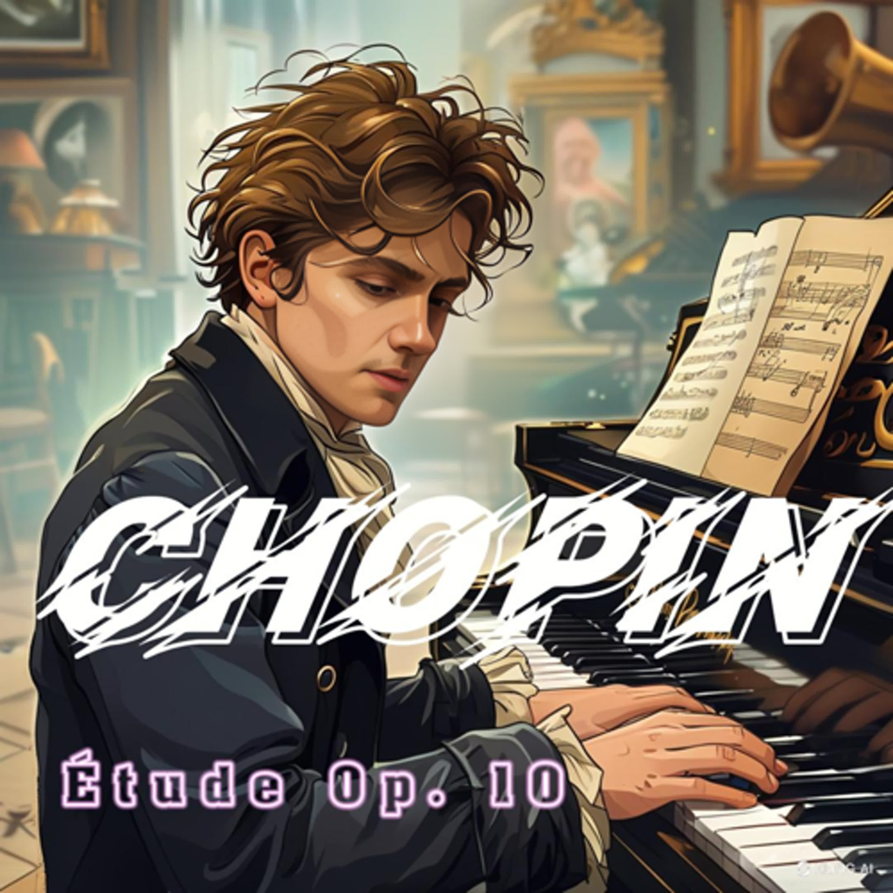  🎵 來點"蕭邦" ,增加氣質 ~~ 👨蕭邦 🎹 《練習曲》，作品10 ｜需登錄 KKBOX ll 👨 Chopin 🎹 Étude Op. 10 ｜Login Required on KKBOX